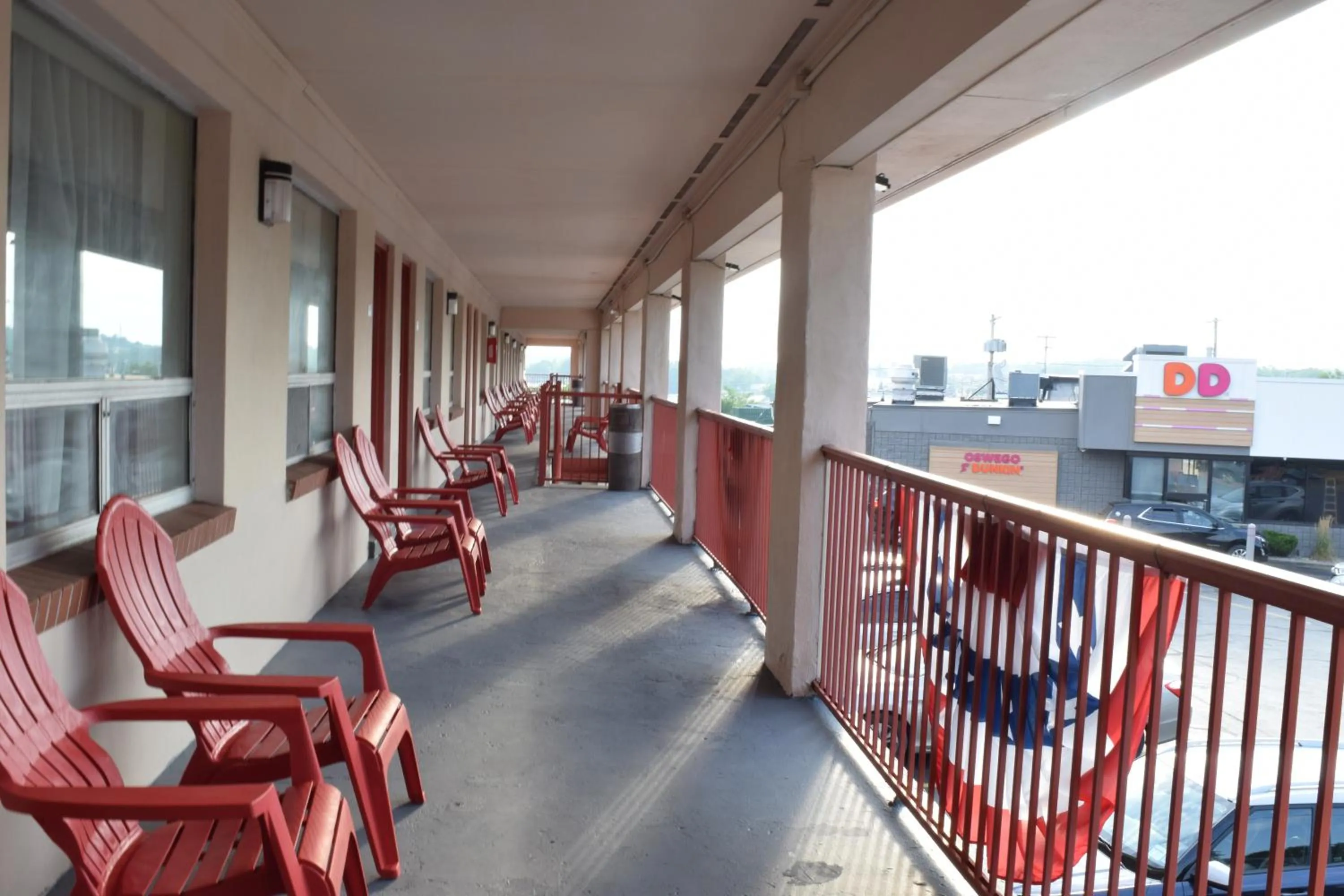 Balcony/Terrace in Knights Inn Oswego East