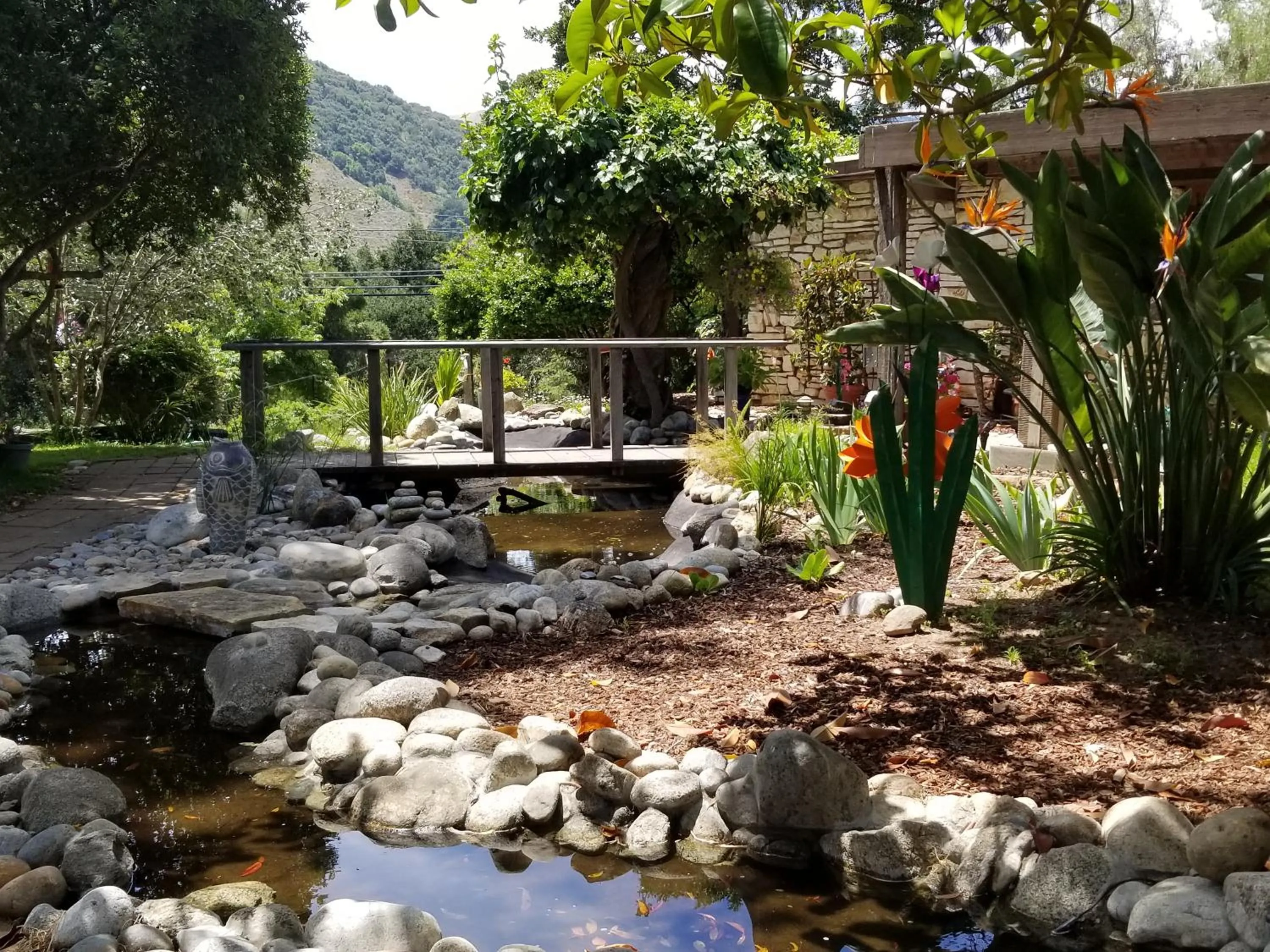 Garden in Carmel Valley Lodge