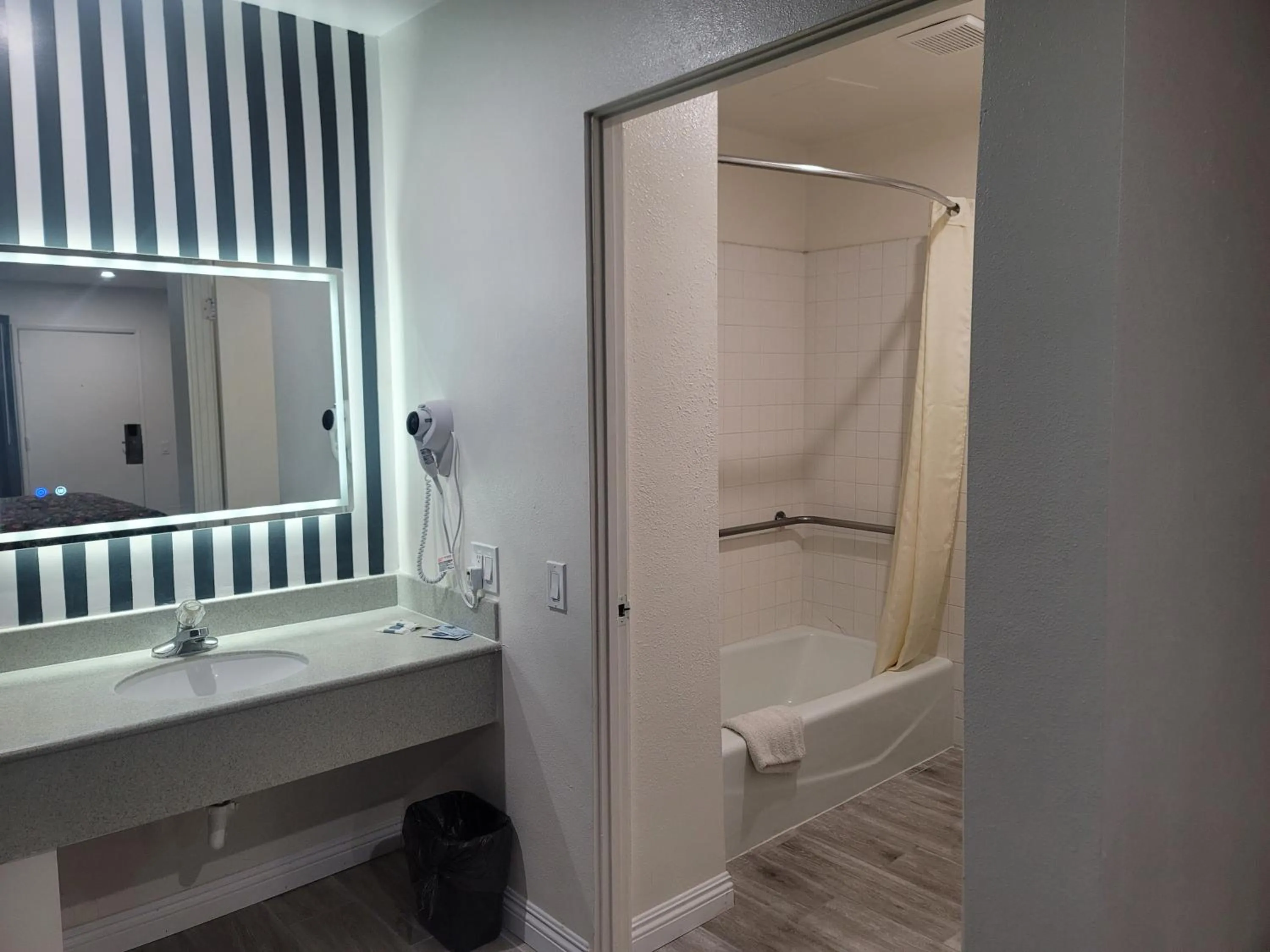 Bathroom in Motel Moonlight