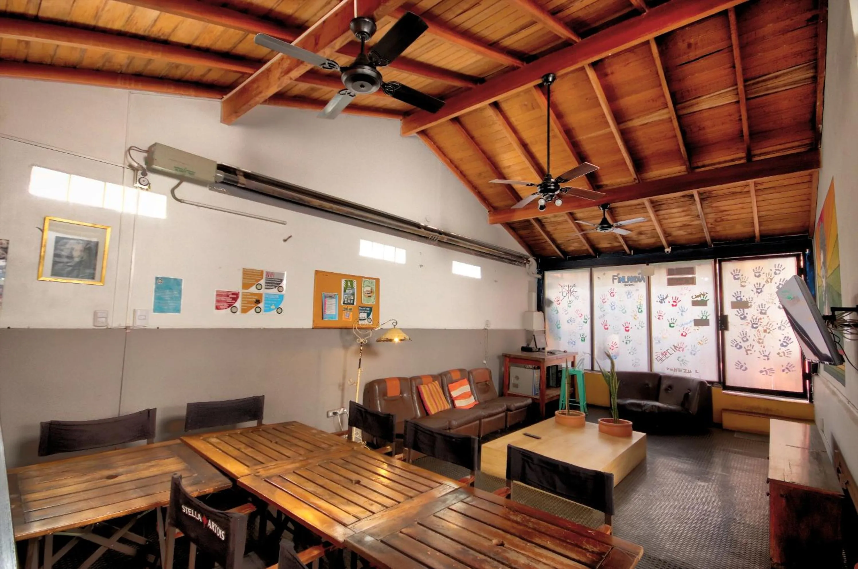 Living room in Play Hostel Soho