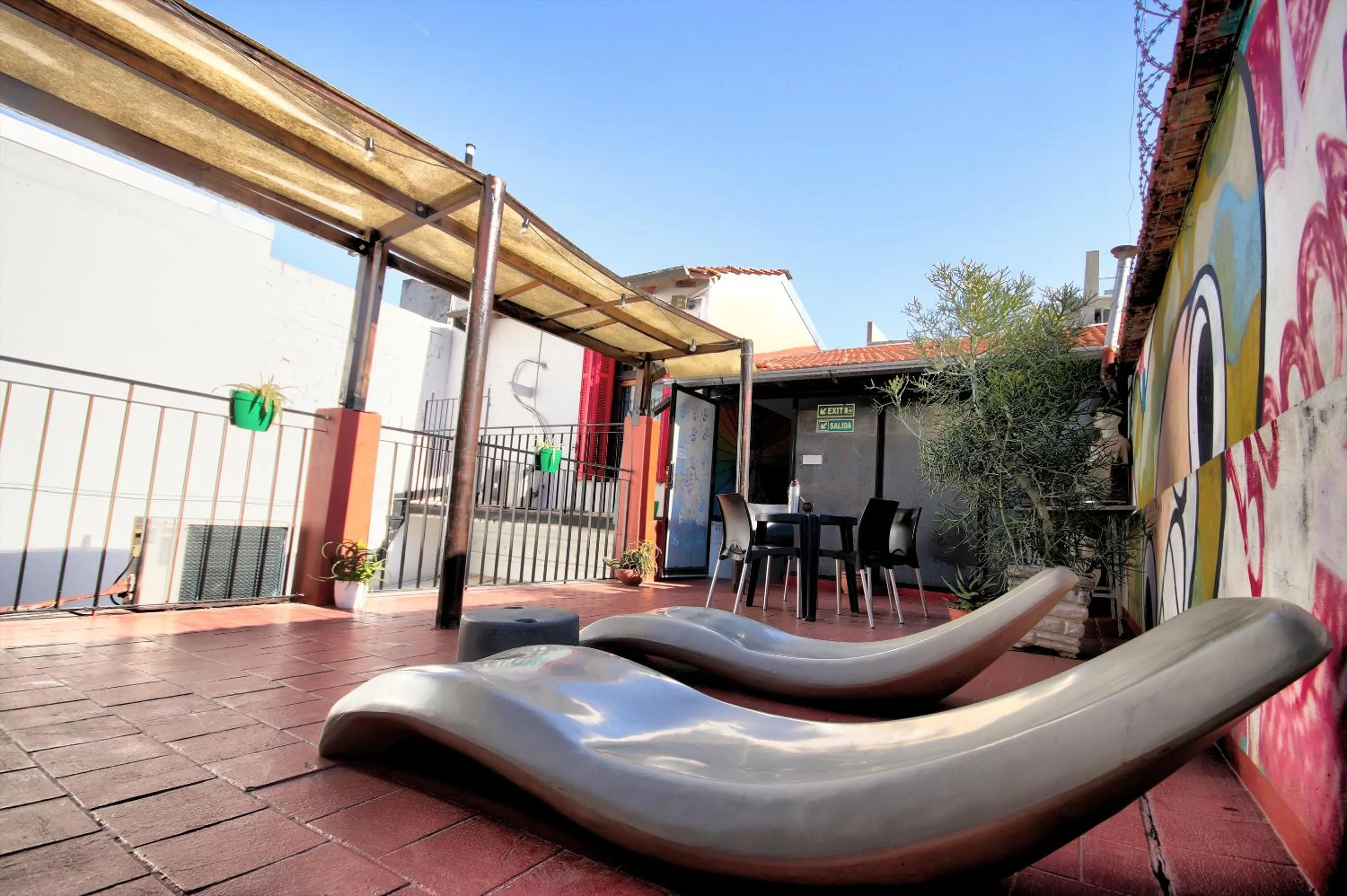 Balcony/Terrace in Play Hostel Soho