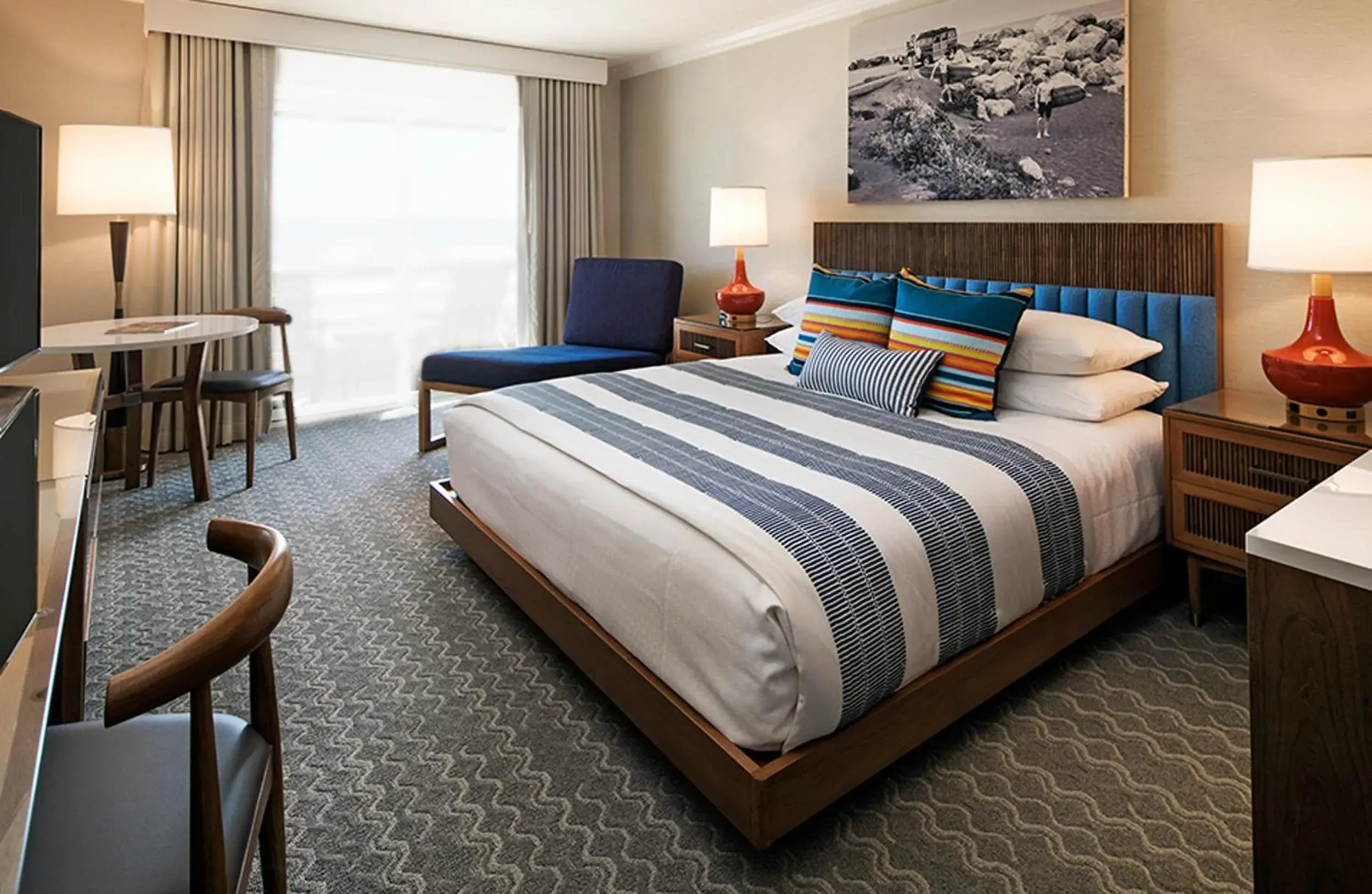 Bed in Sandcastle Hotel on the Beach Bed in Sandcastle Hotel on the Beach