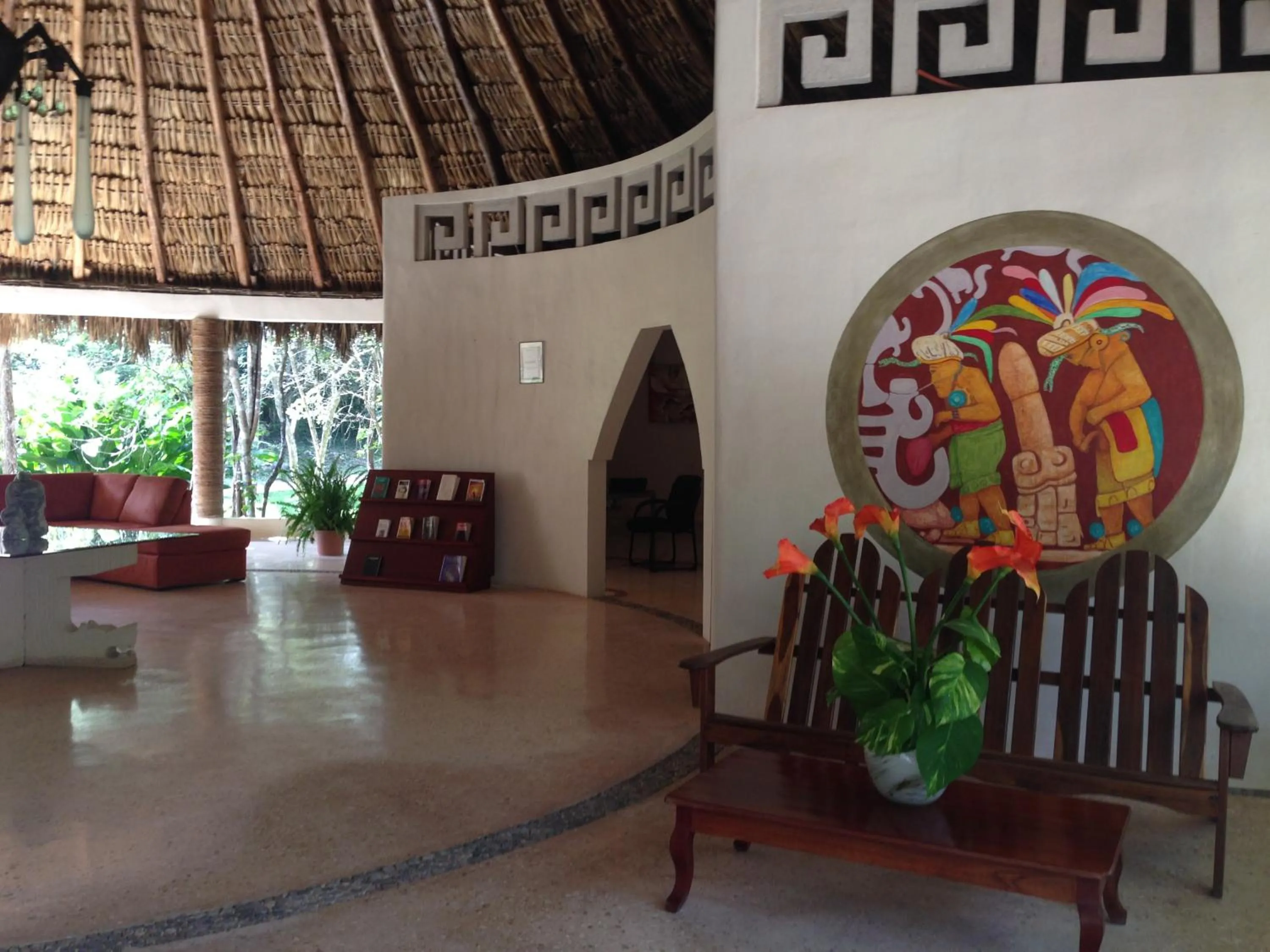 Lobby or reception in Hotel Okaan