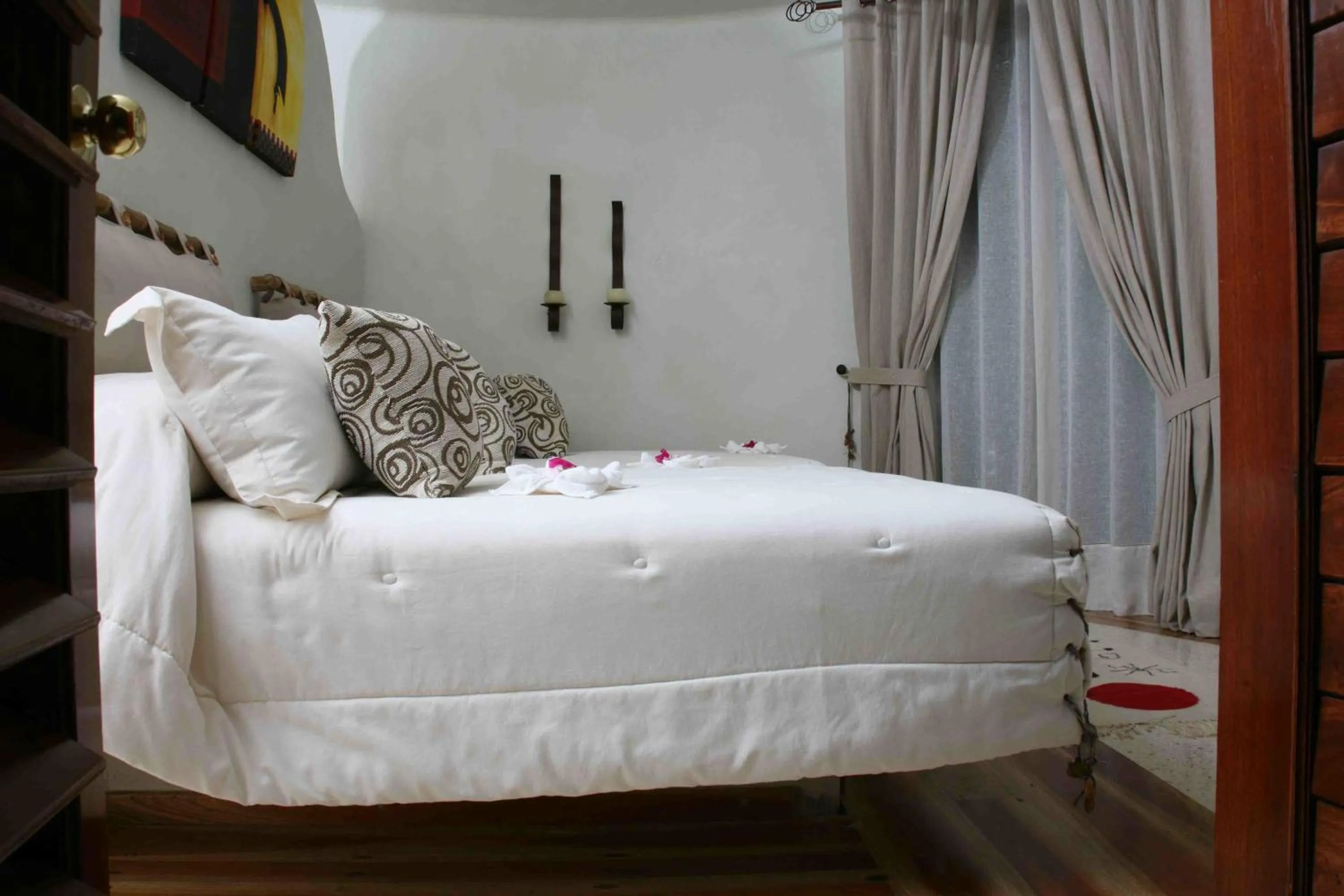 Bedroom, Bed in Hotel Okaan