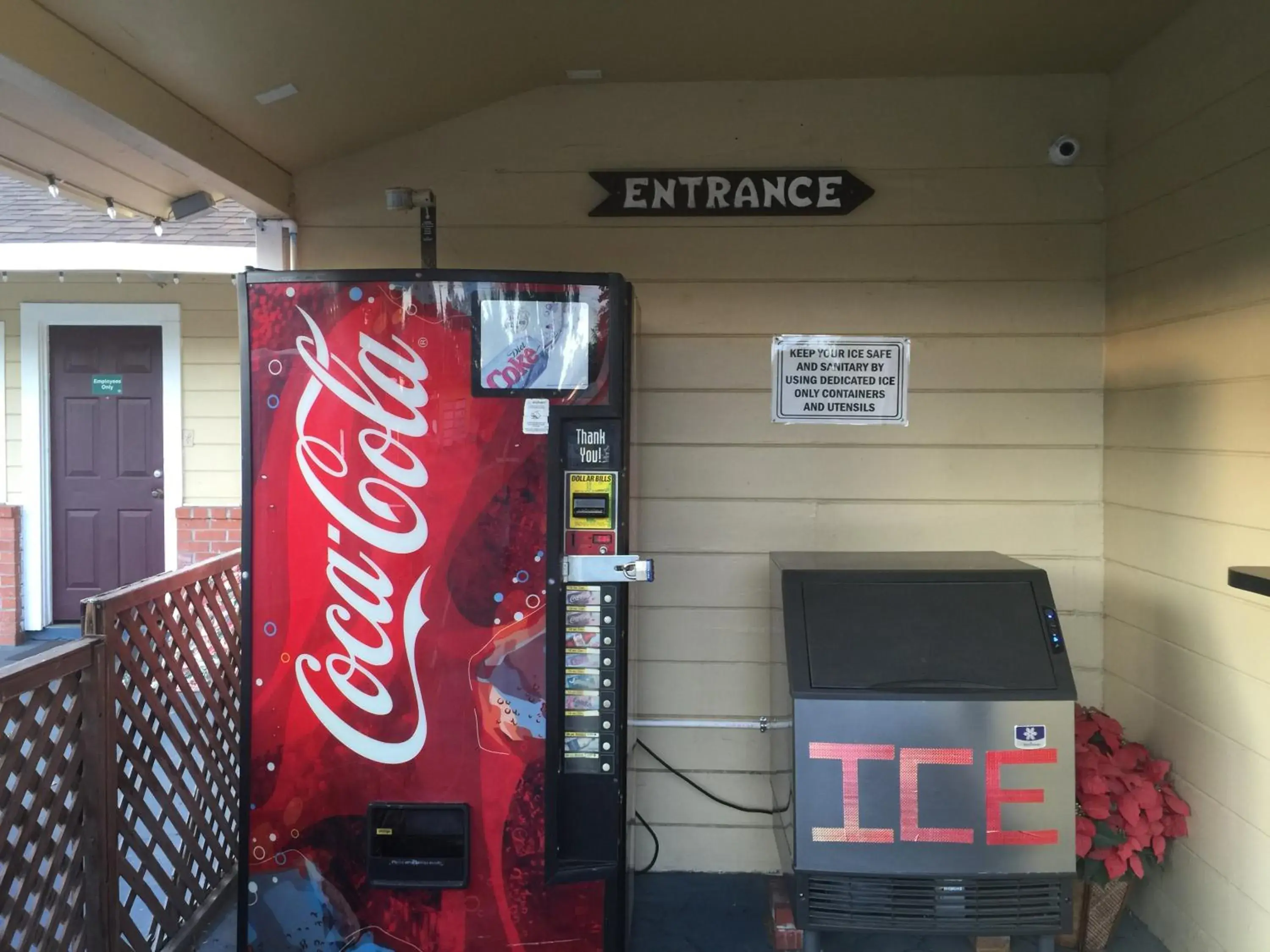 Facade/Entrance in Colusa Motel