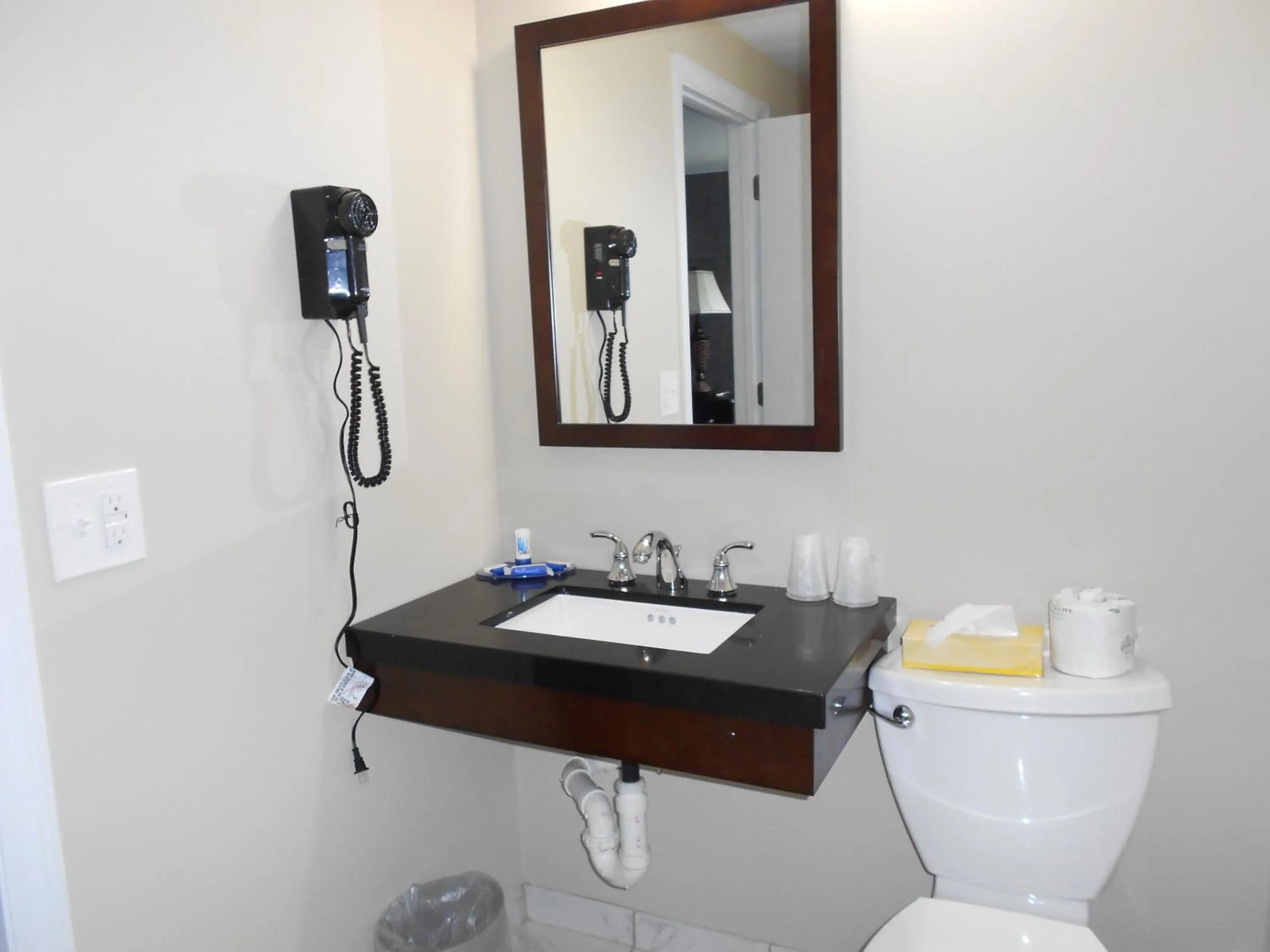 Toilet in Cape Shore Inn