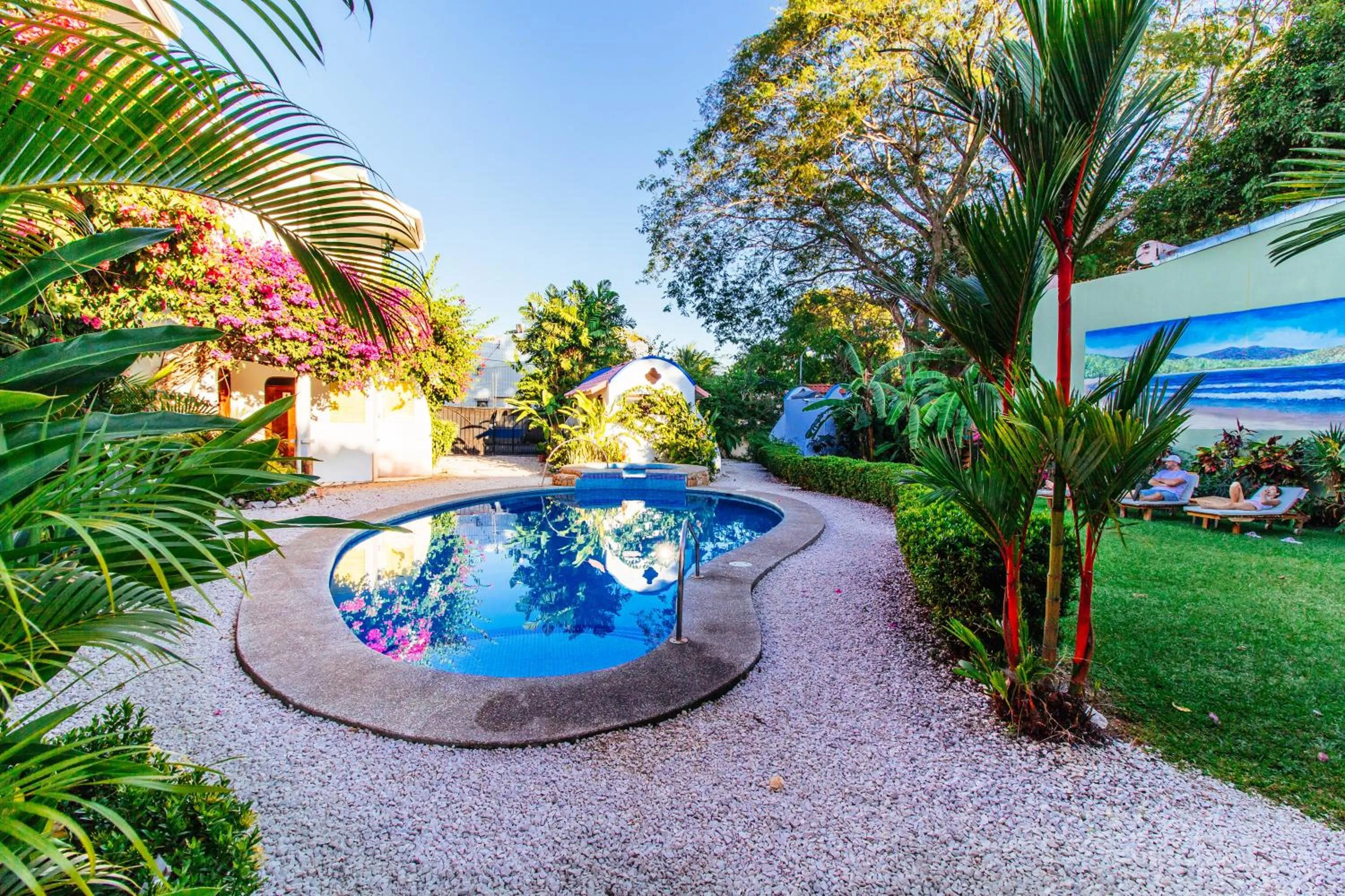 Garden in Hotel Giada