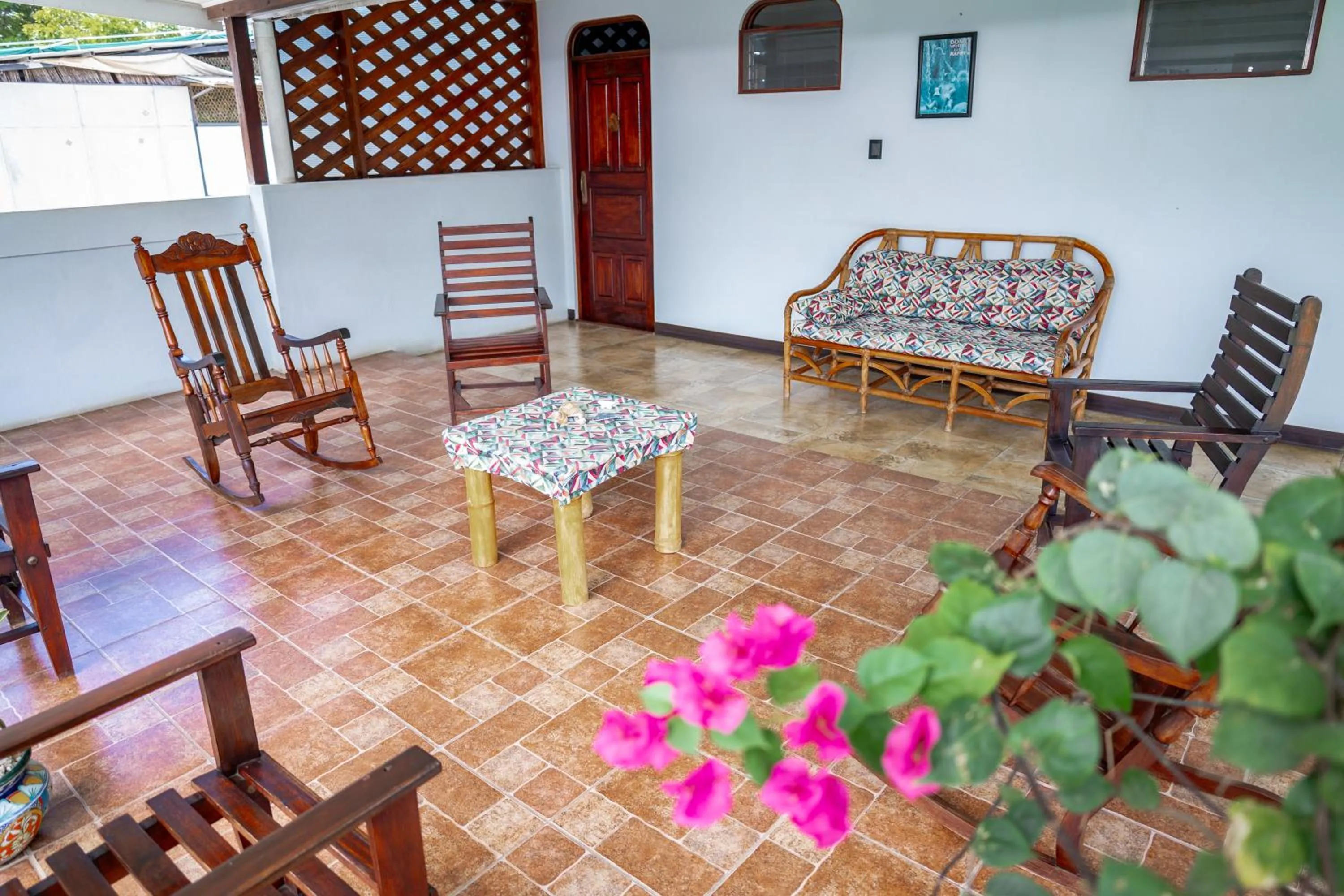 Seating area in Hotel Giada