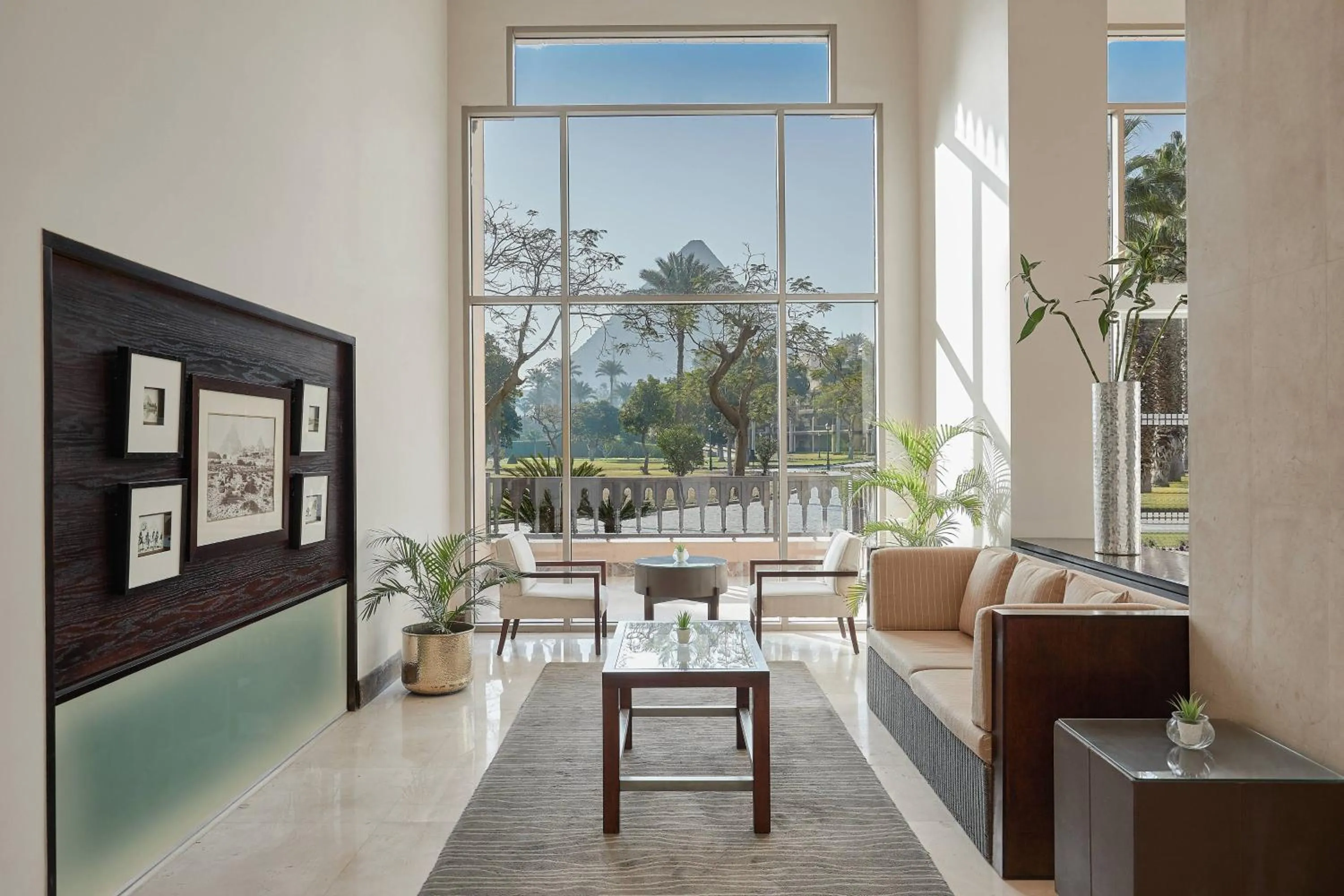 Lobby or reception in Marriott Mena House, Cairo