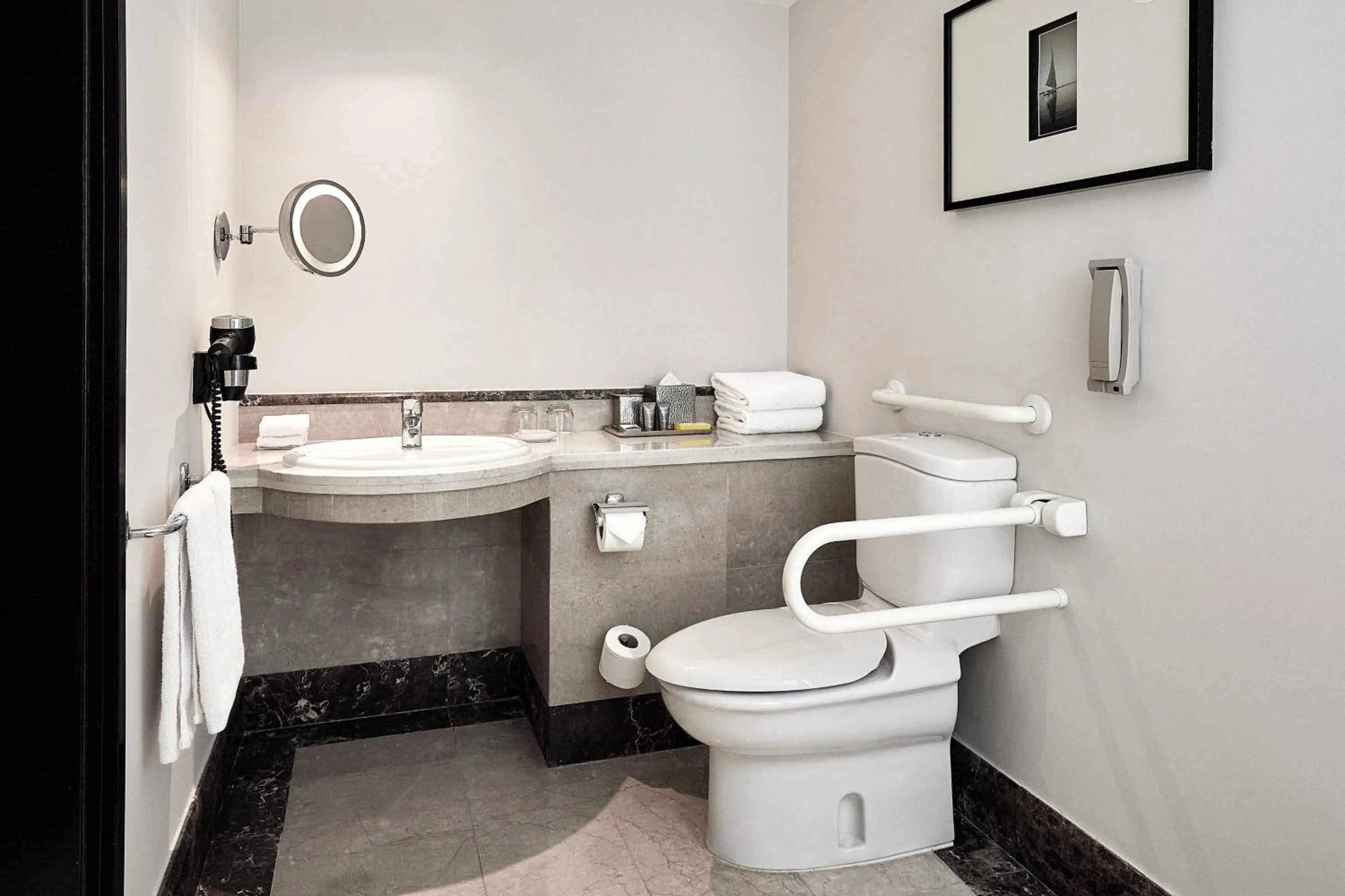 Bathroom in Marriott Mena House, Cairo