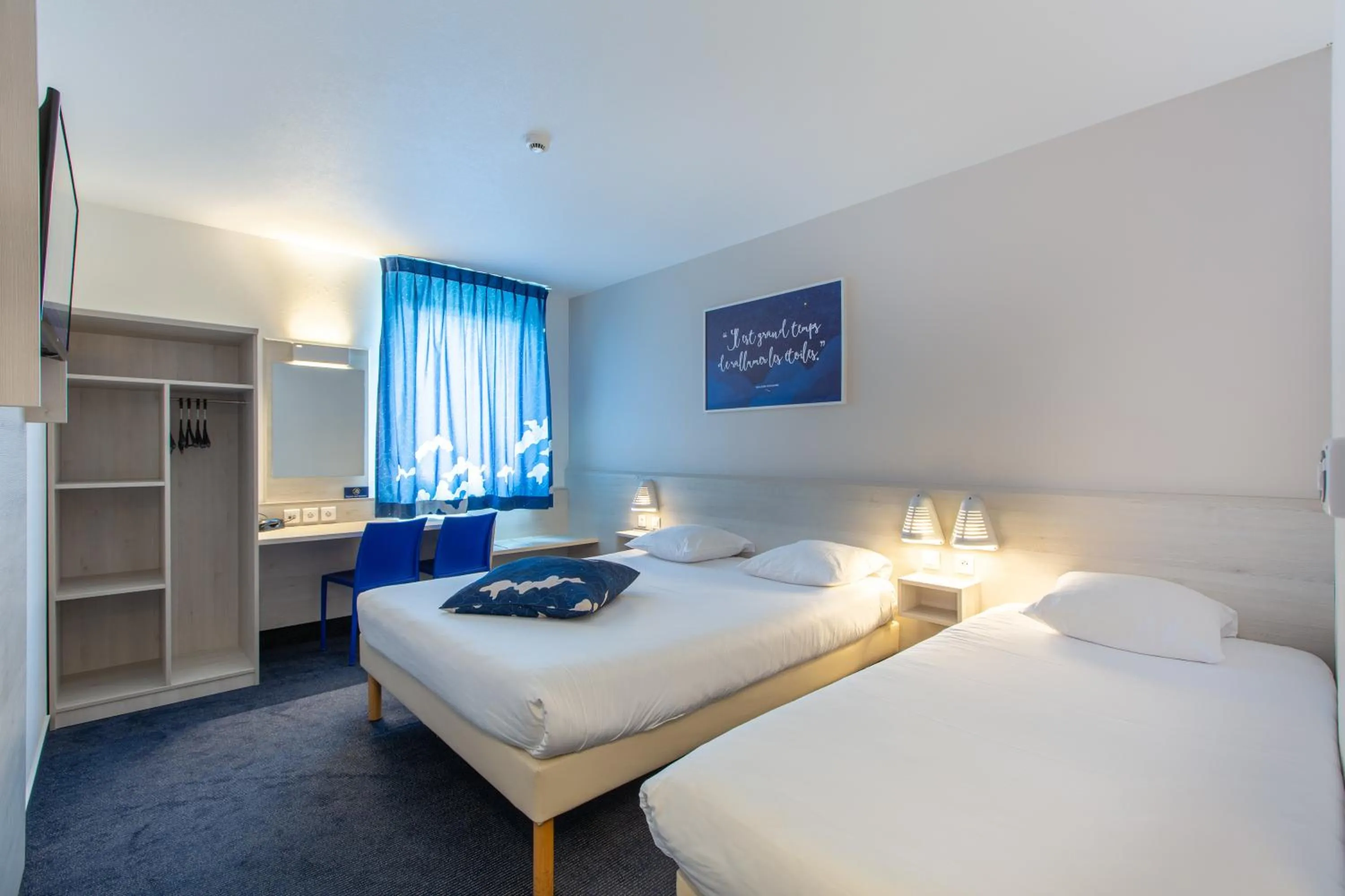 Bed in Ace Hôtel Le Mans