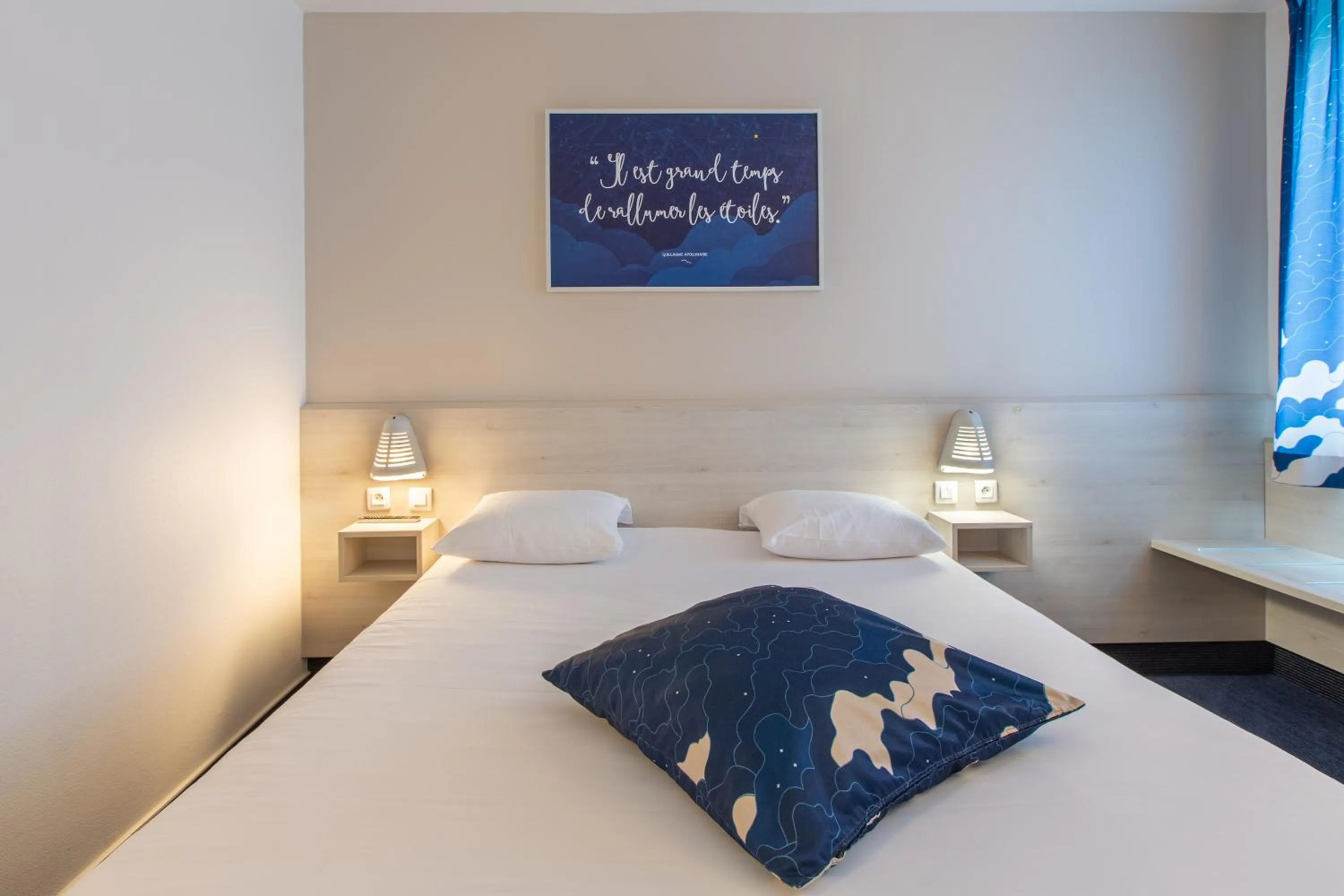 Bed in Ace Hôtel Le Mans