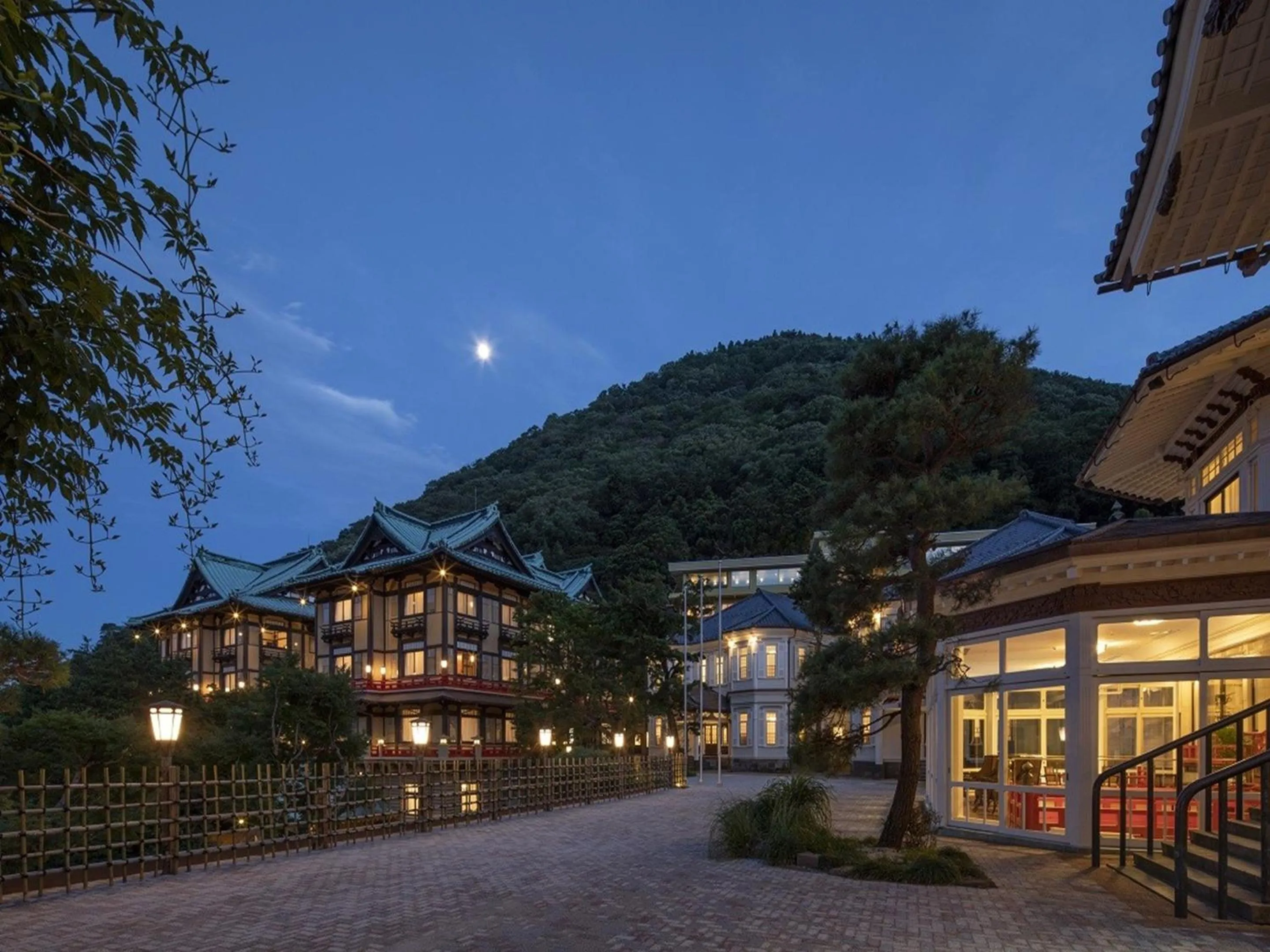 Property building in The Fujiya Hotel