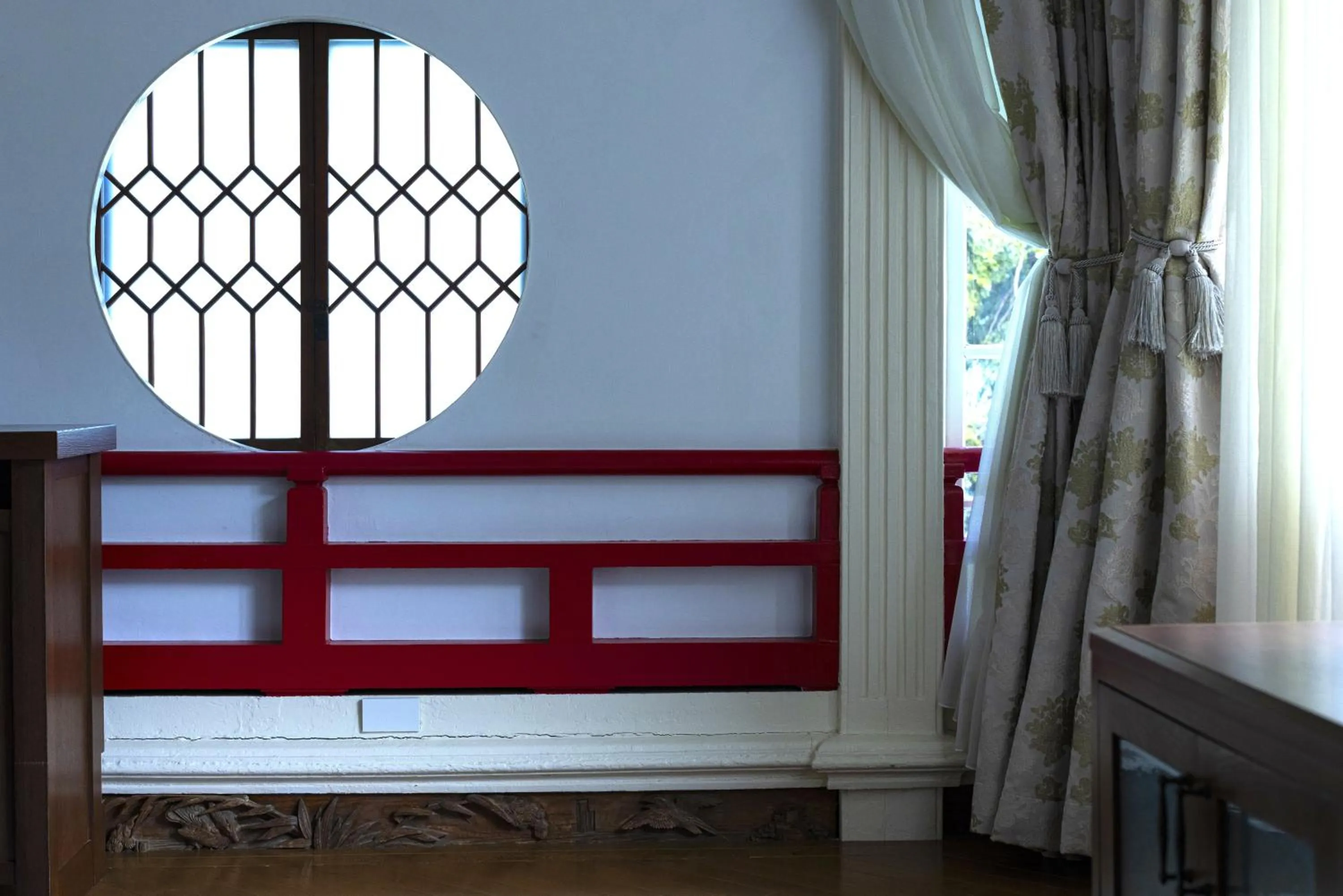 Photo of the whole room, Bed in The Fujiya Hotel