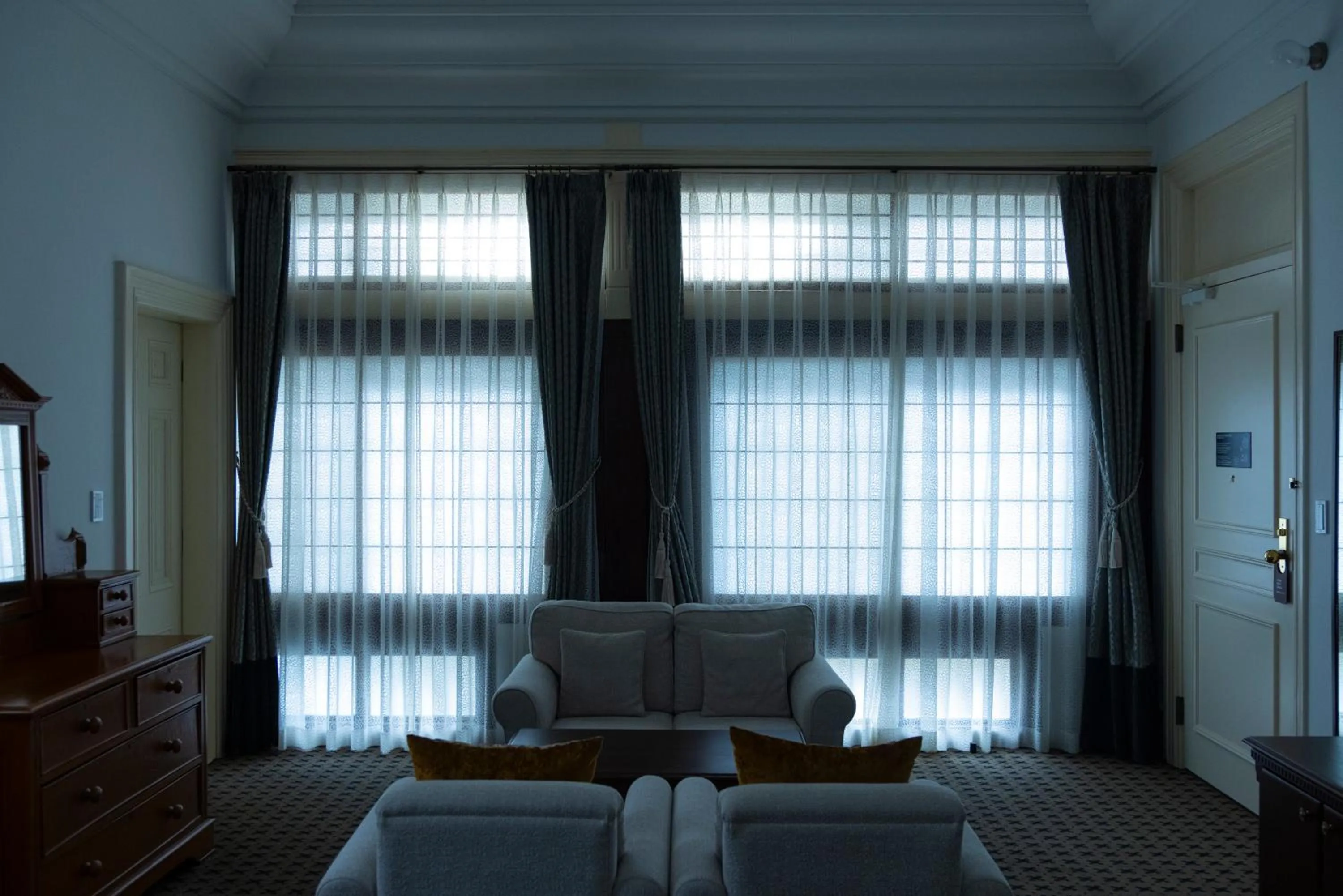 Photo of the whole room, Bed in The Fujiya Hotel