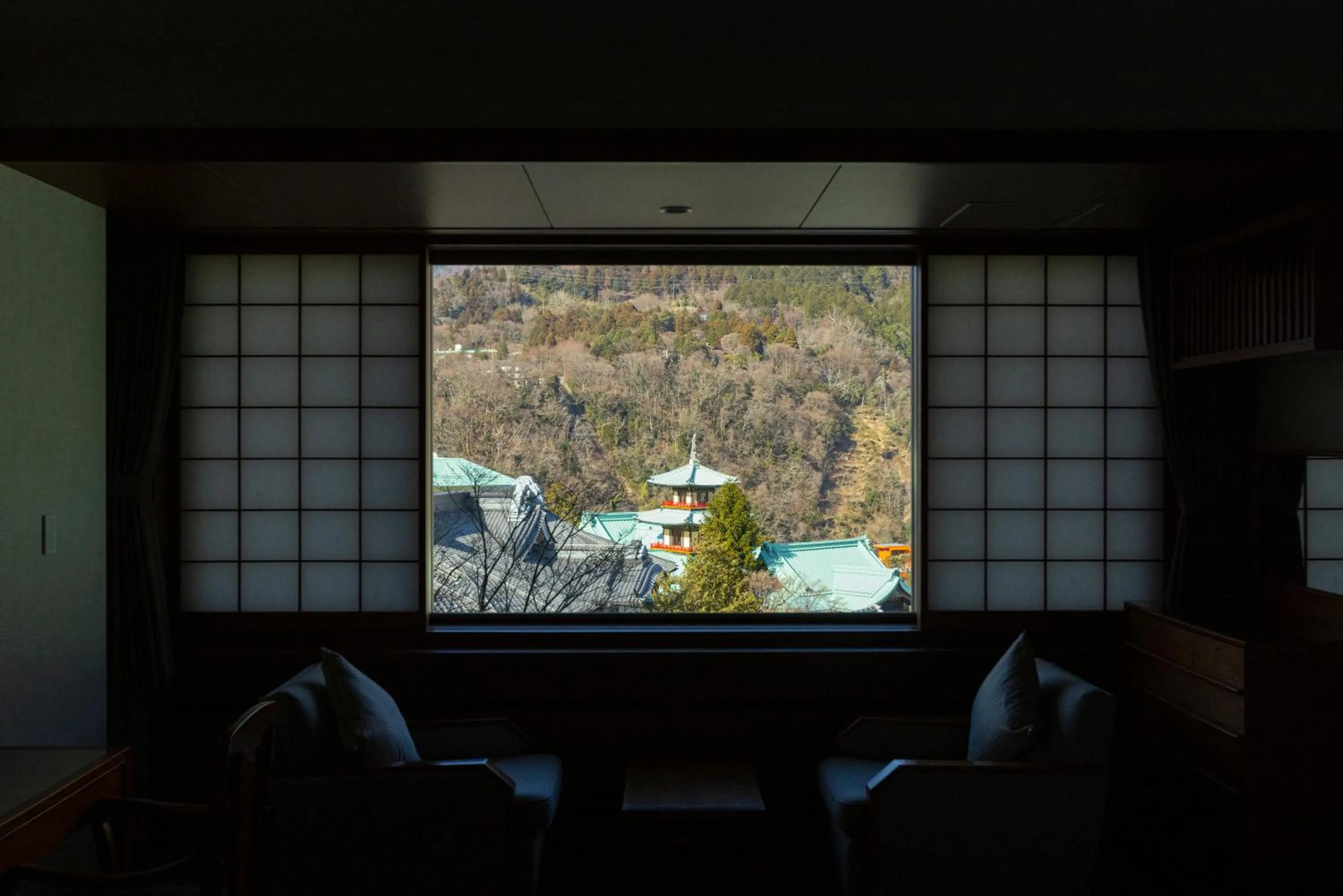 Forestwing Twin Room Garden Side in The Fujiya Hotel