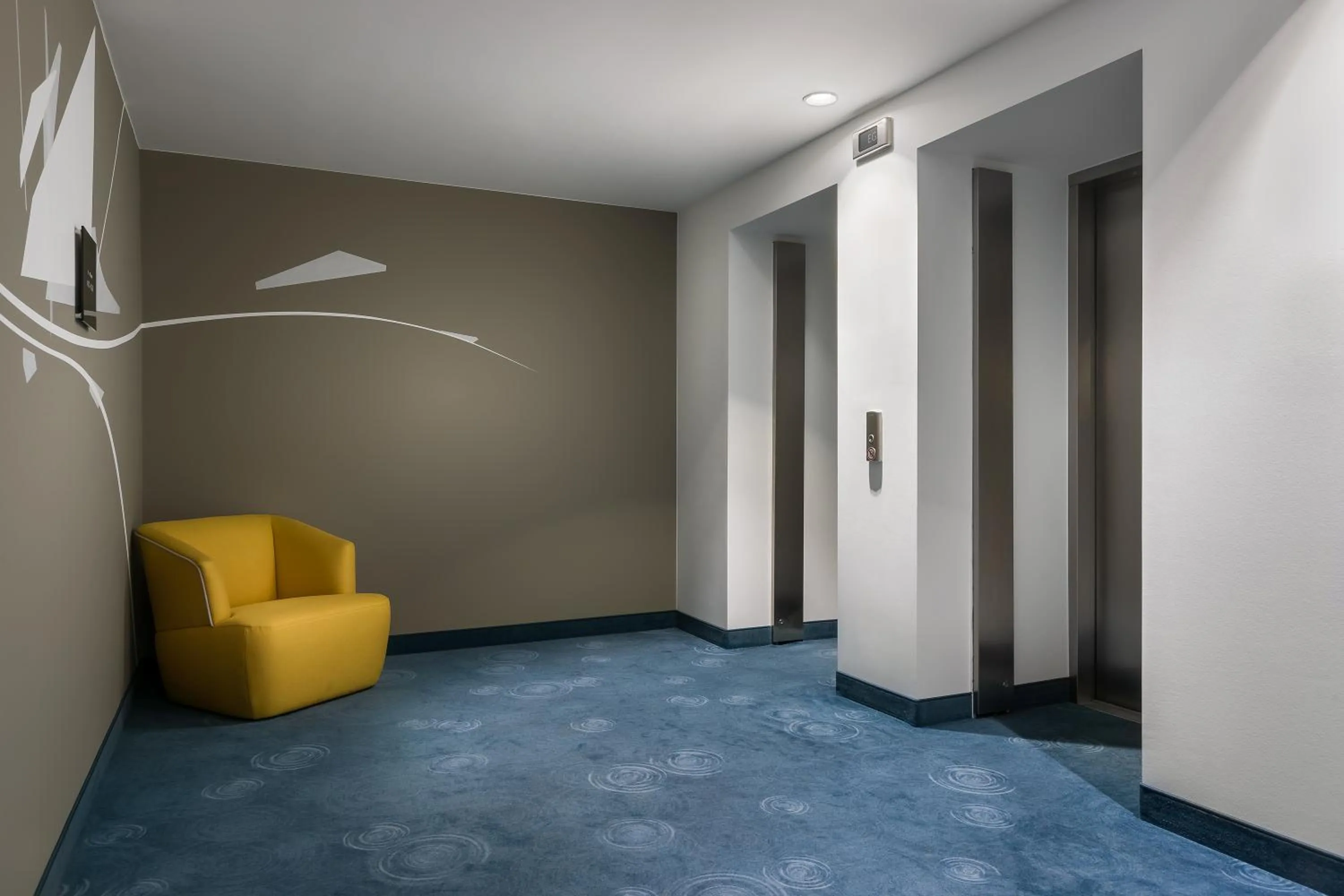 Decorative detail in Holiday Inn - the niu, Welly Kiel by IHG