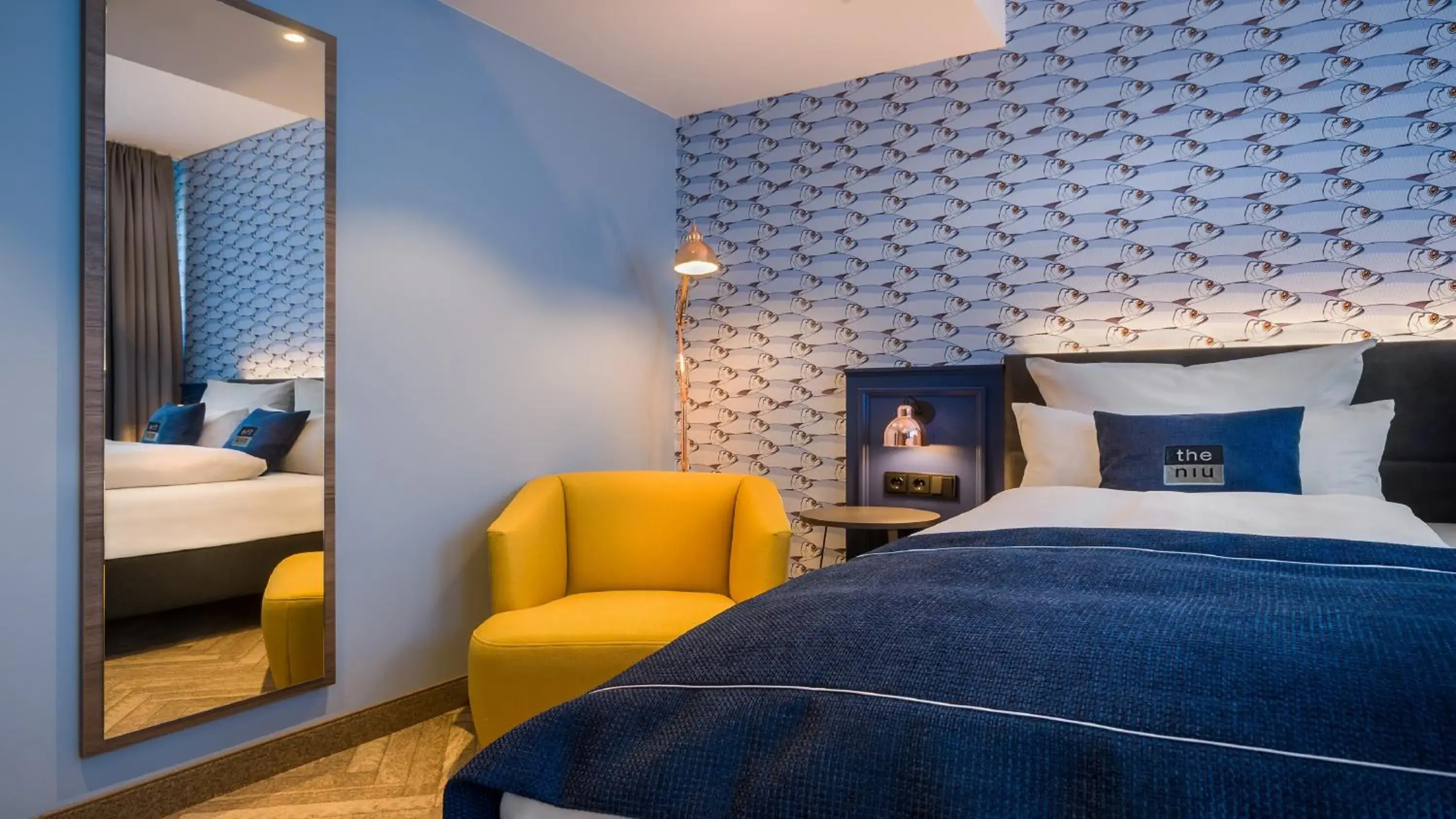 Standard Queen Room with Balcony in Holiday Inn - the niu, Welly Kiel by IHG Standard Queen Room with Balcony in Holiday Inn - the niu, Welly Kiel by IHG