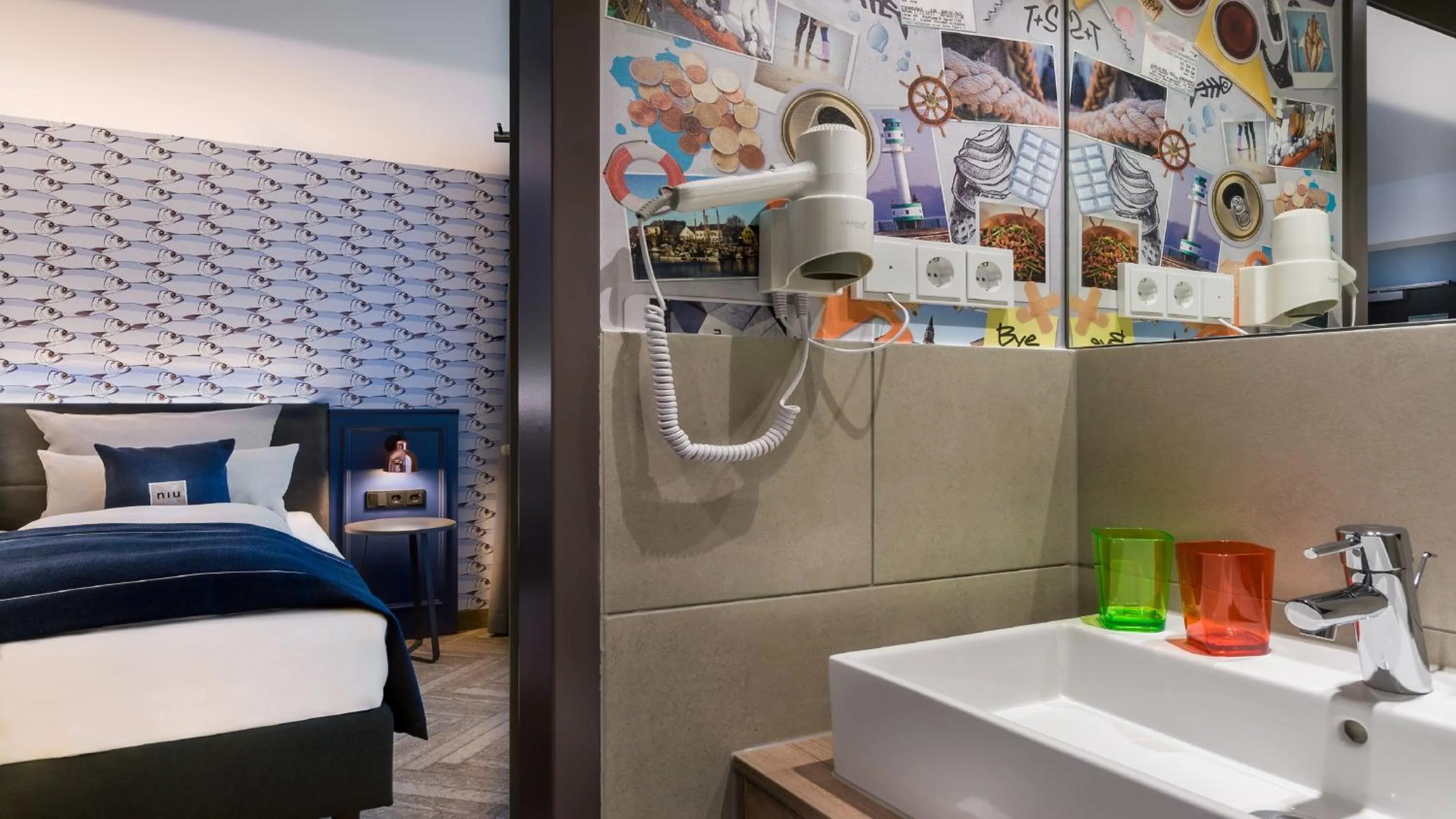 Photo of the whole room, Bed in Holiday Inn - the niu, Welly Kiel by IHG