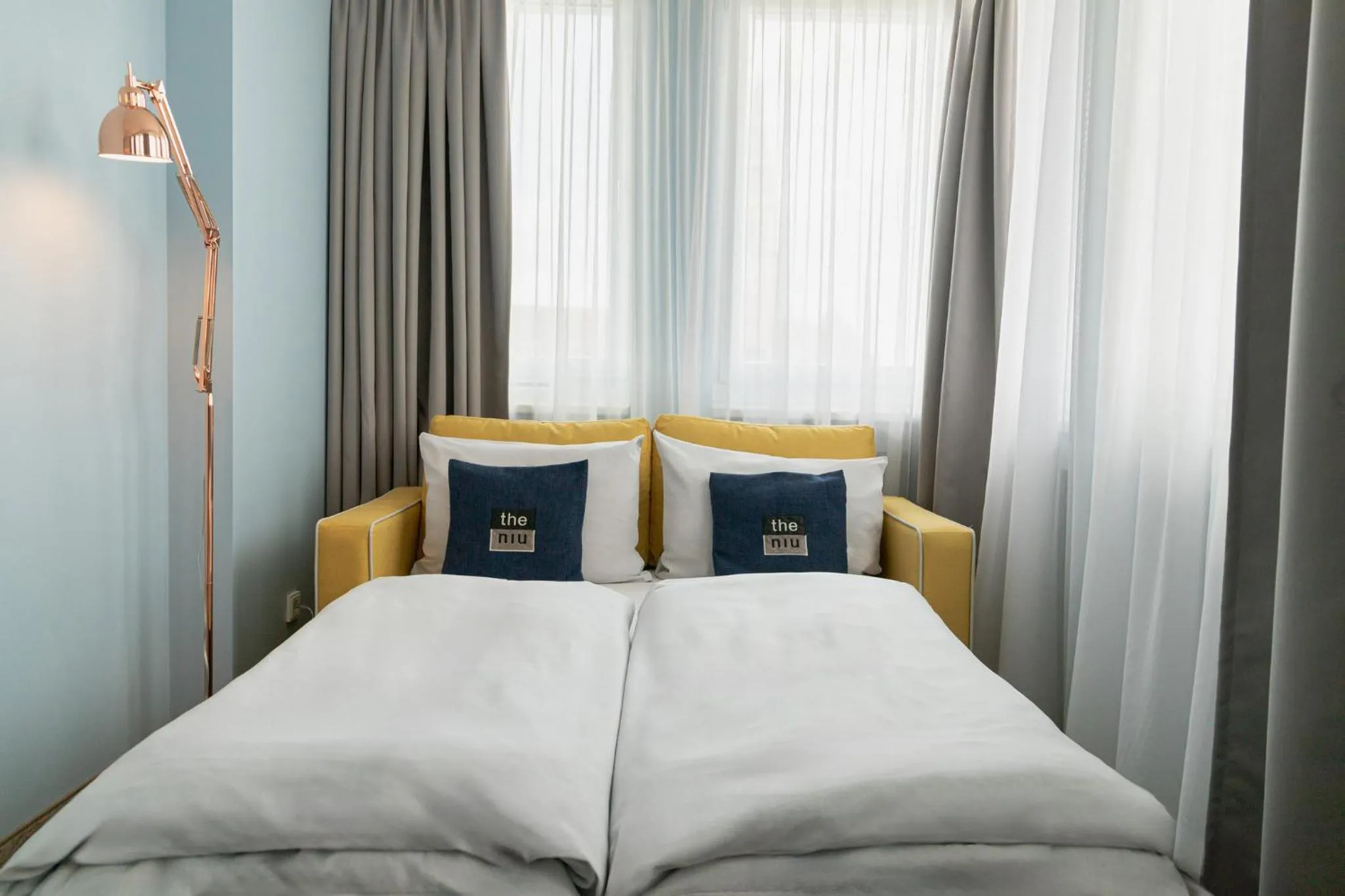 Photo of the whole room, Bed in Holiday Inn - the niu, Welly Kiel by IHG