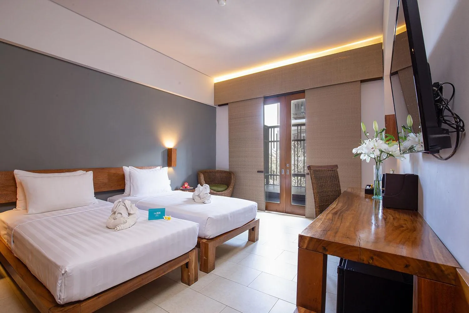Bedroom, Bed in THE 1O1 Bali Oasis Sanur