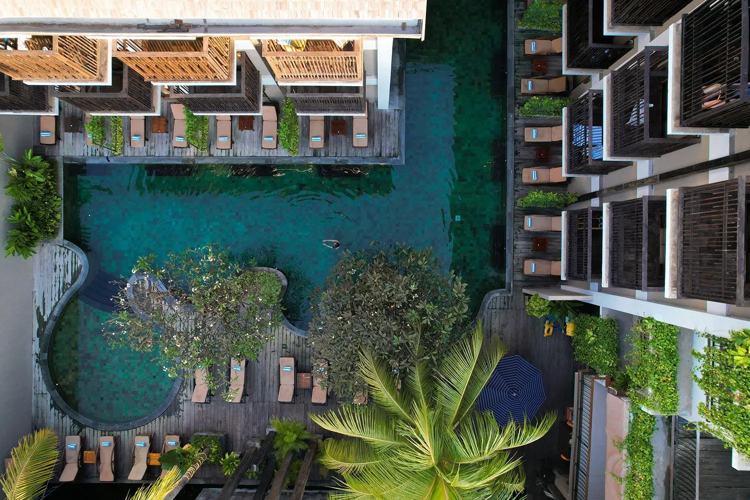 Swimming pool in THE 1O1 Bali Oasis Sanur