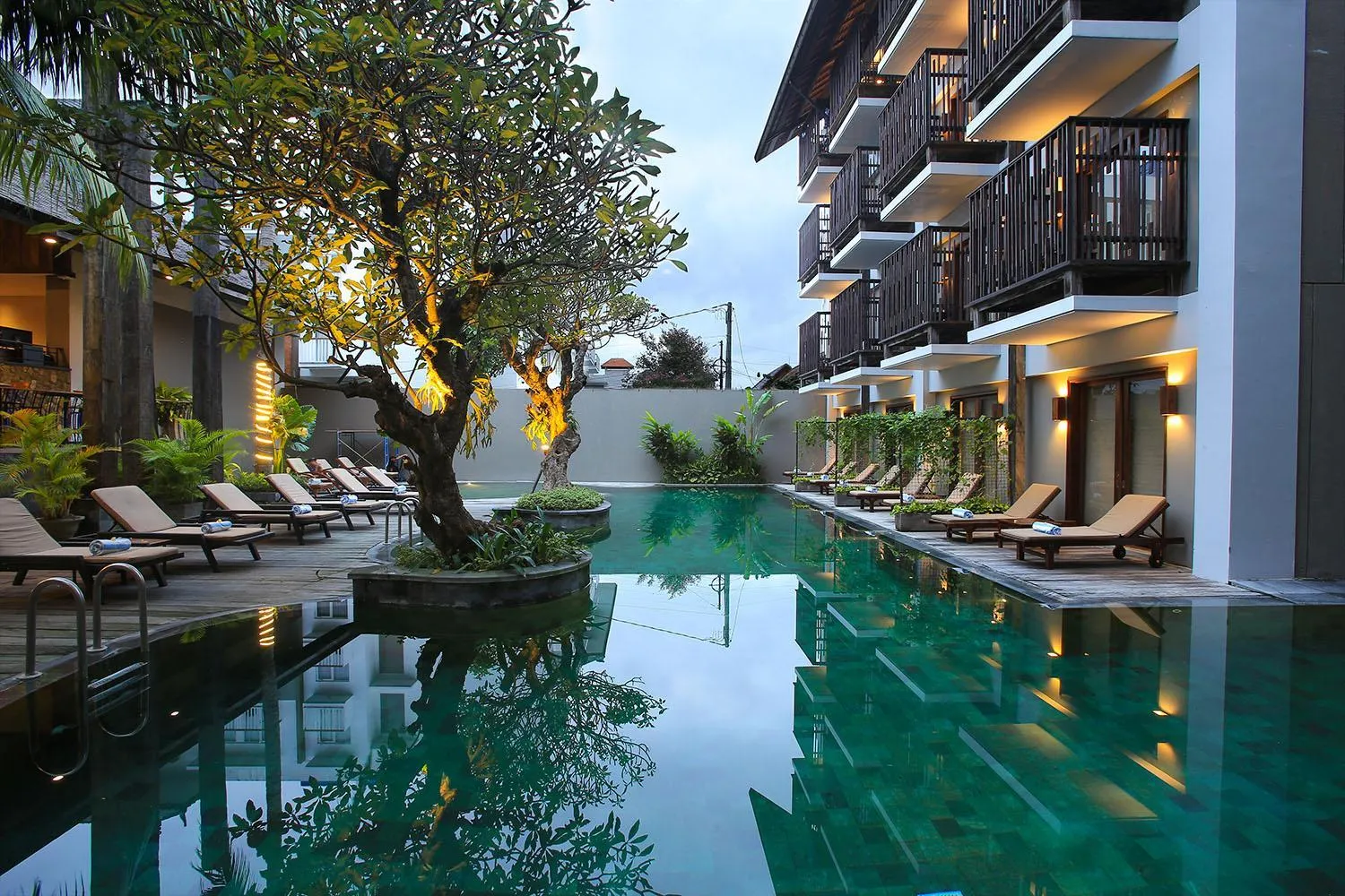 Swimming pool in THE 1O1 Bali Oasis Sanur