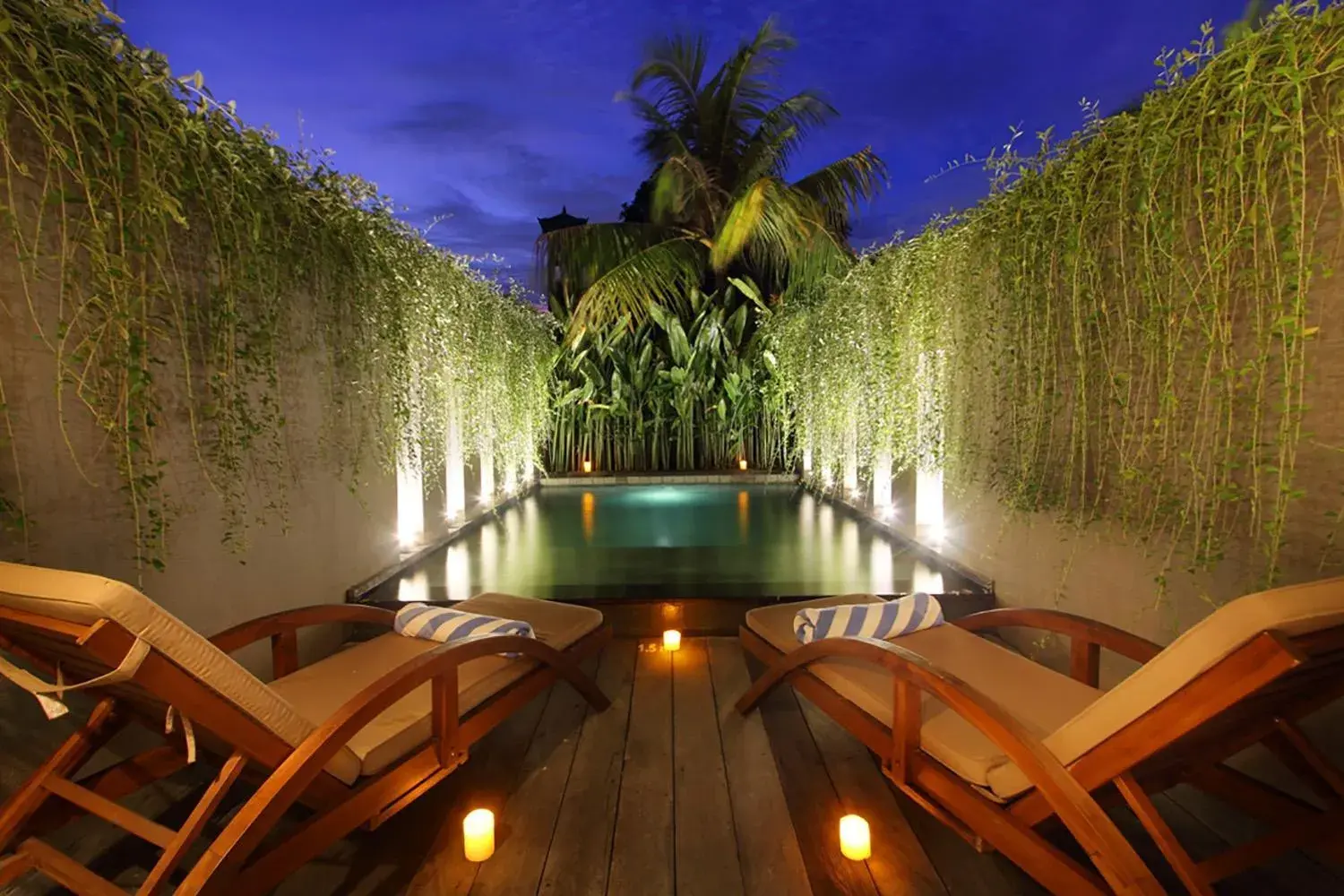 Pool view in THE 1O1 Bali Oasis Sanur Pool view in THE 1O1 Bali Oasis Sanur