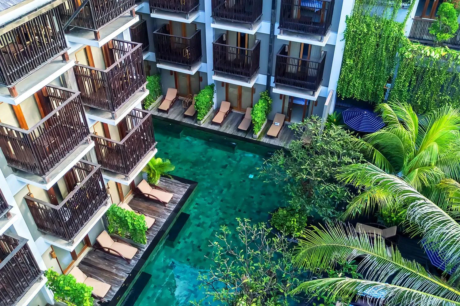 Swimming pool in THE 1O1 Bali Oasis Sanur