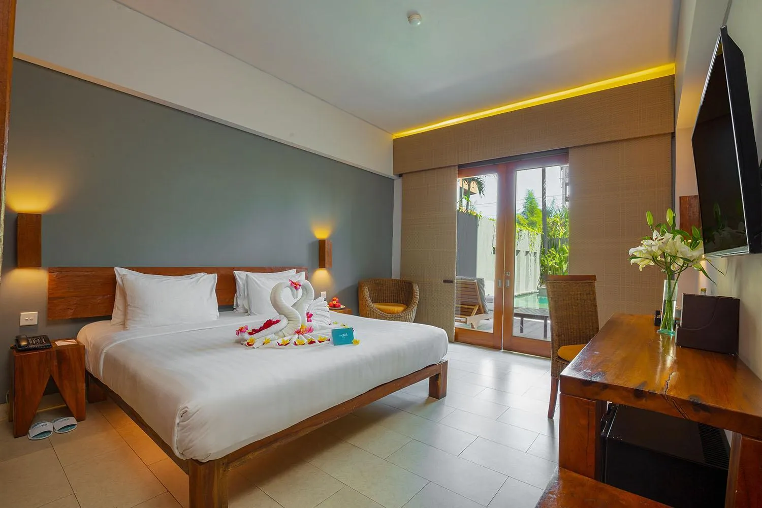 Bedroom, Bed in THE 1O1 Bali Oasis Sanur