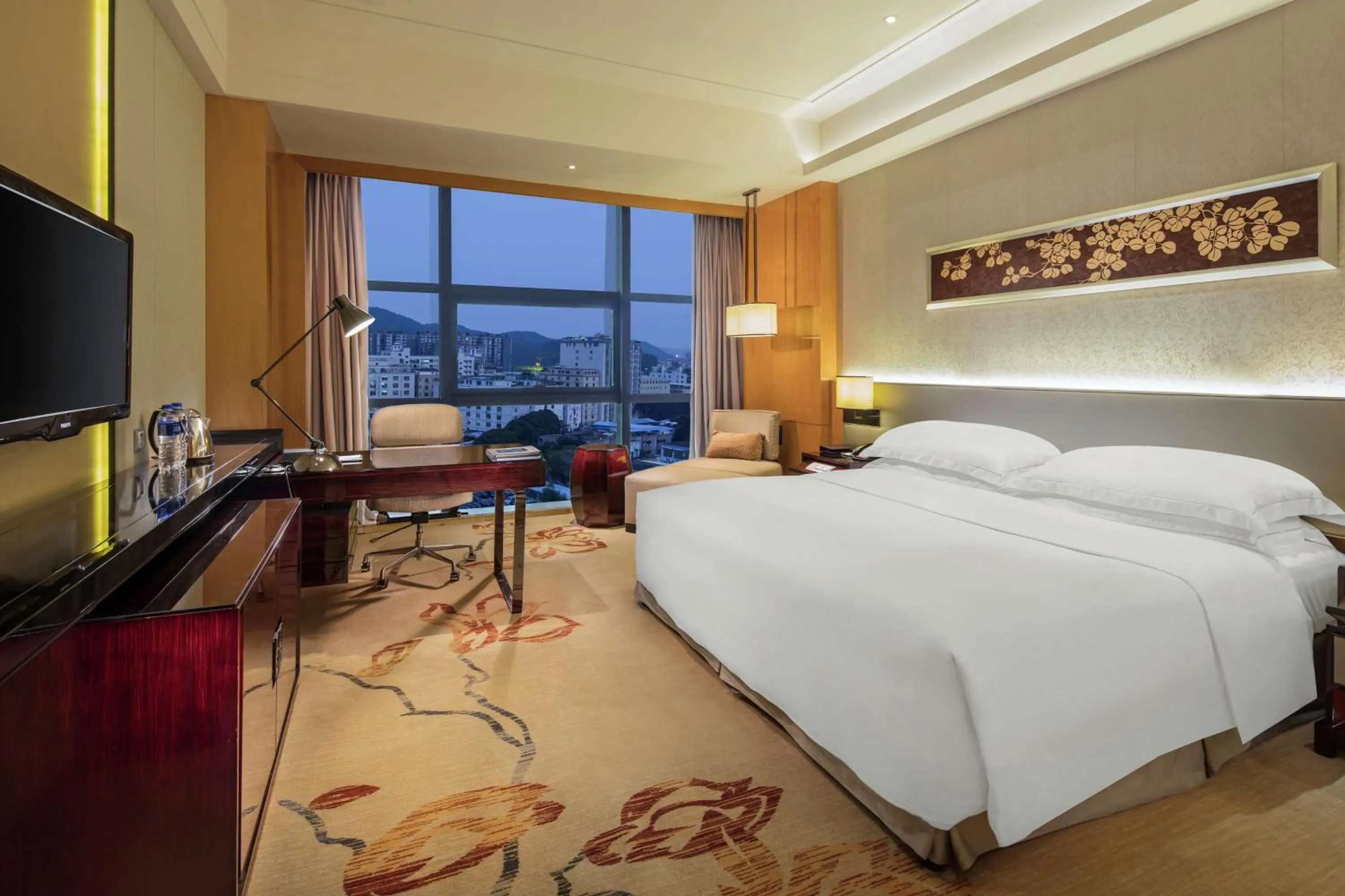 Bedroom, Bed in Hilton Guangzhou Baiyun - Canton Fair Free Shuttle Bus