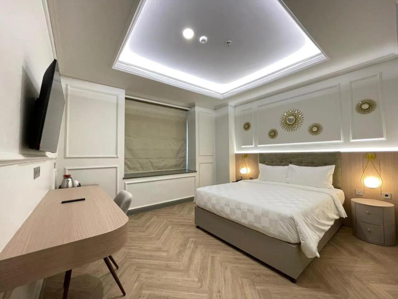 Bed in Hotel Bisanta Bidakara Tunjungan