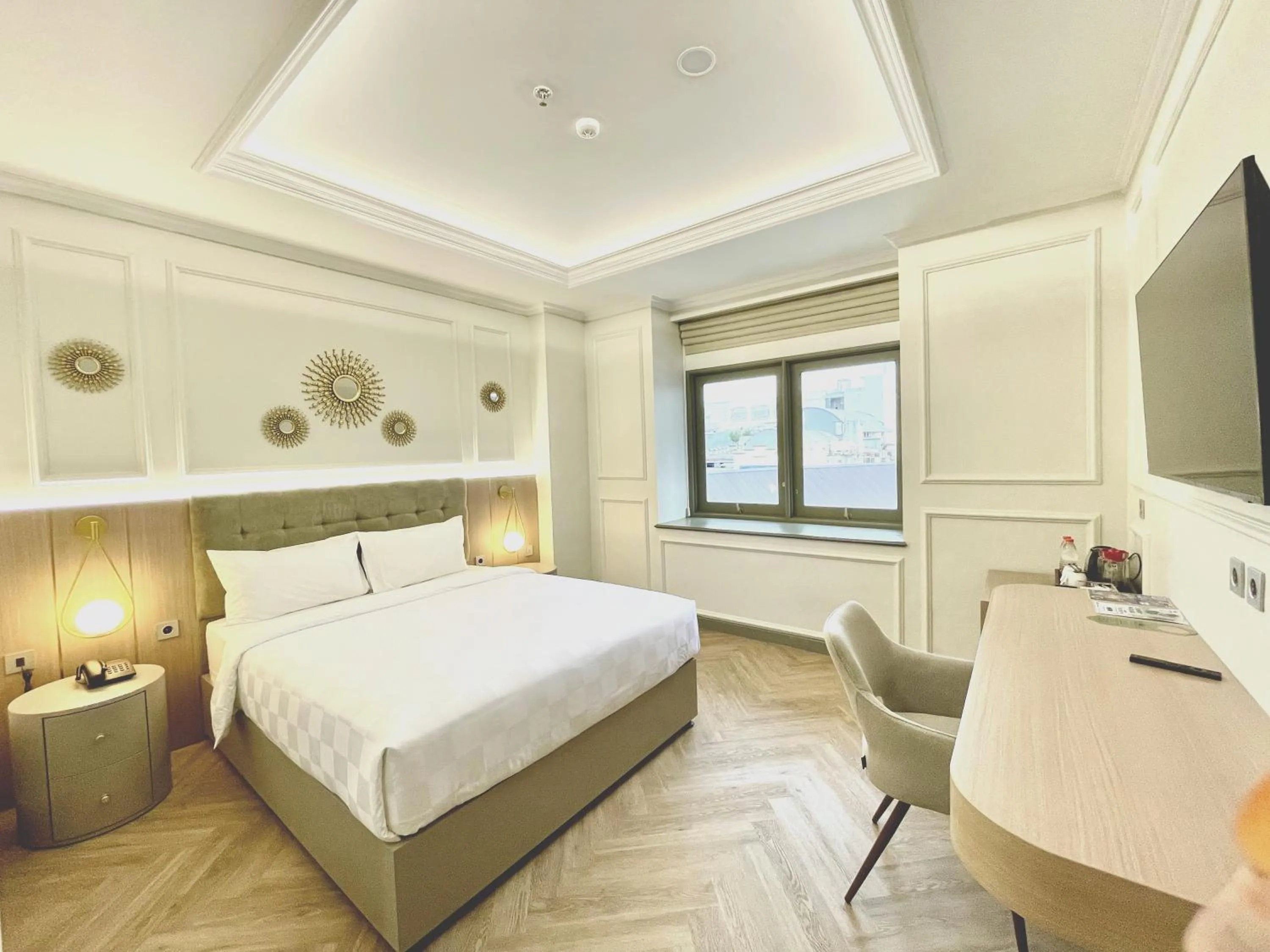 Bed in Hotel Bisanta Bidakara Tunjungan