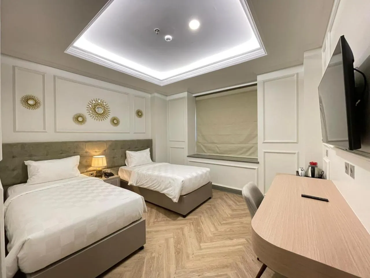 Bed in Hotel Bisanta Bidakara Tunjungan