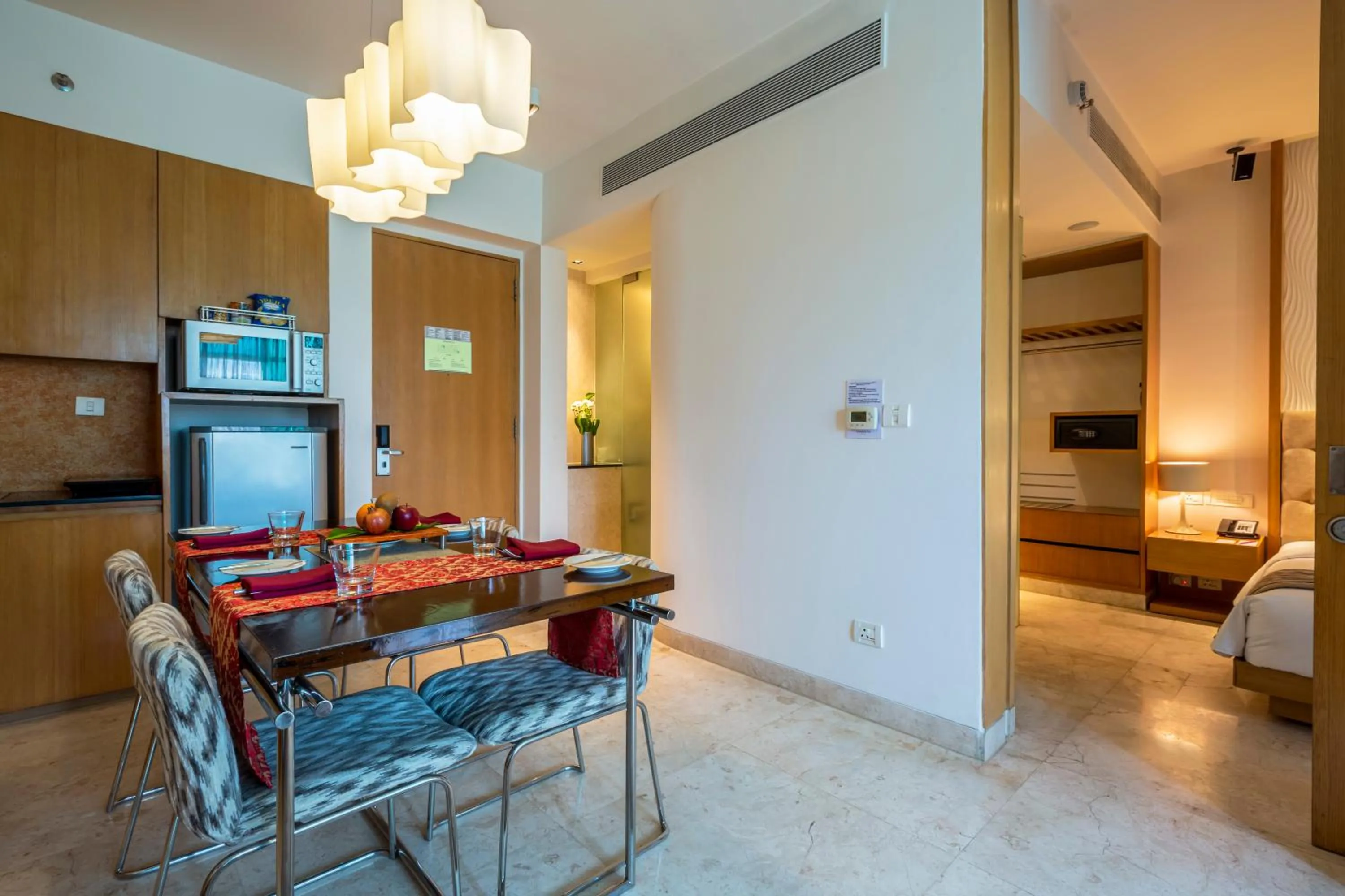 Dining area in Vivanta Bengaluru, Whitefield