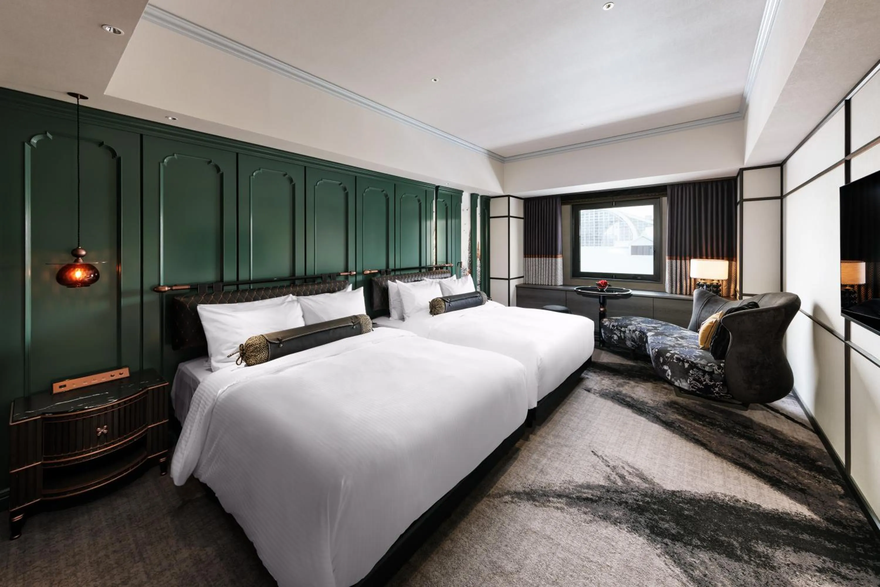 Bed in Hotel Sosei Sapporo MGallery Collection