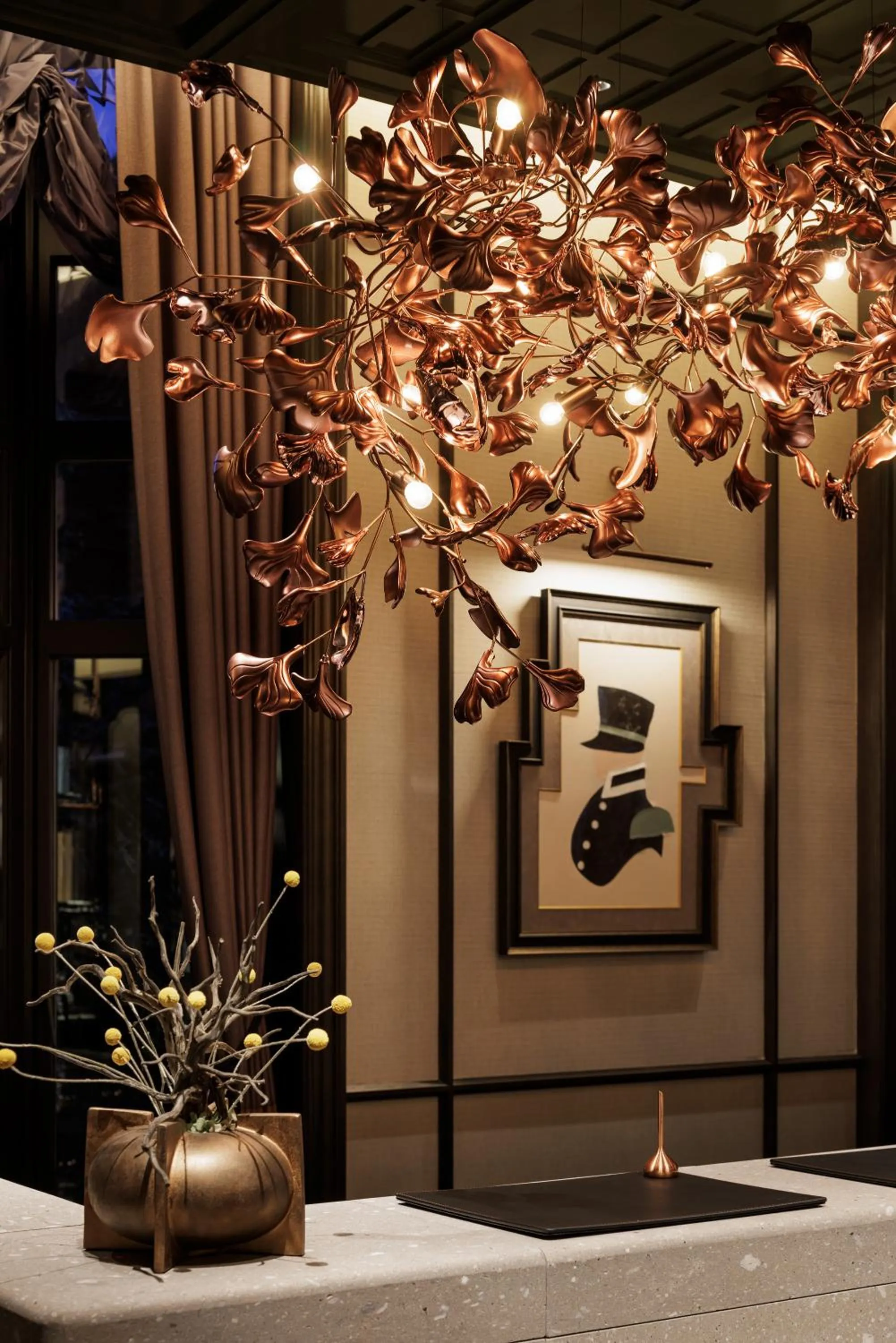 Lobby or reception in Hotel Sosei Sapporo MGallery Collection