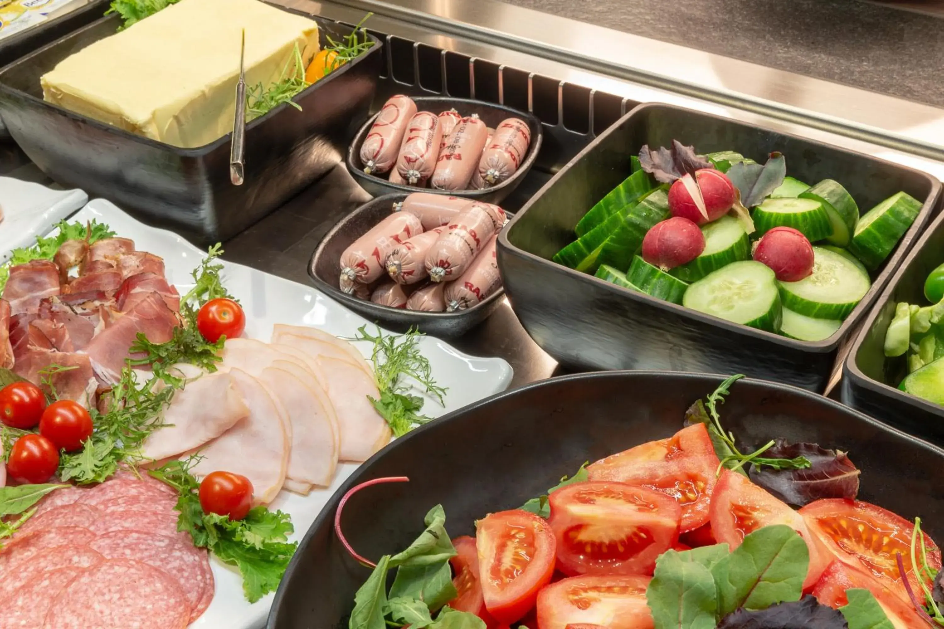 Buffet breakfast in Holiday Inn - the niu, Franz Vienna by IHG Buffet breakfast in Holiday Inn - the niu, Franz Vienna by IHG
