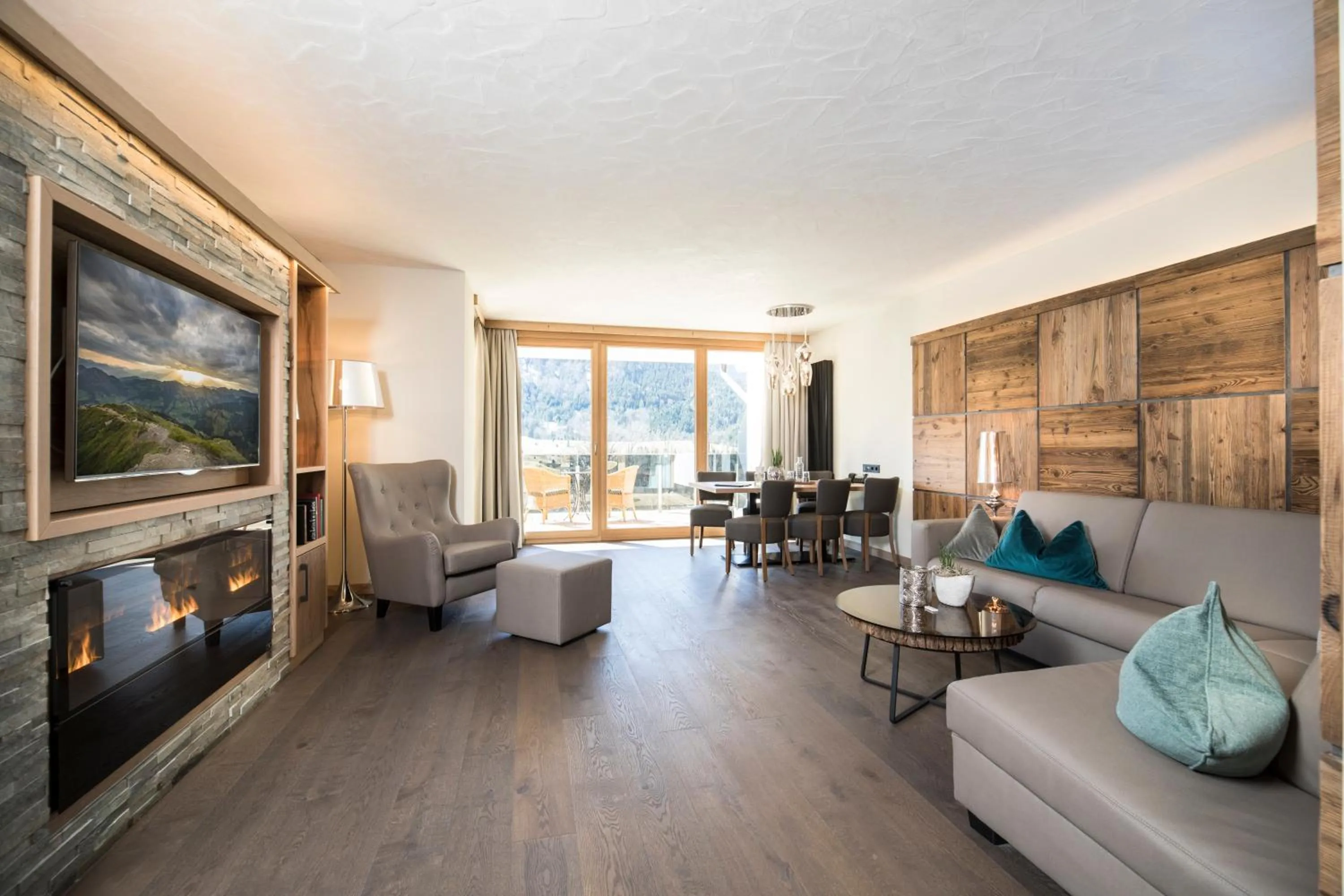 Balcony/Terrace in Natur- und Aktivresort Reiterhof