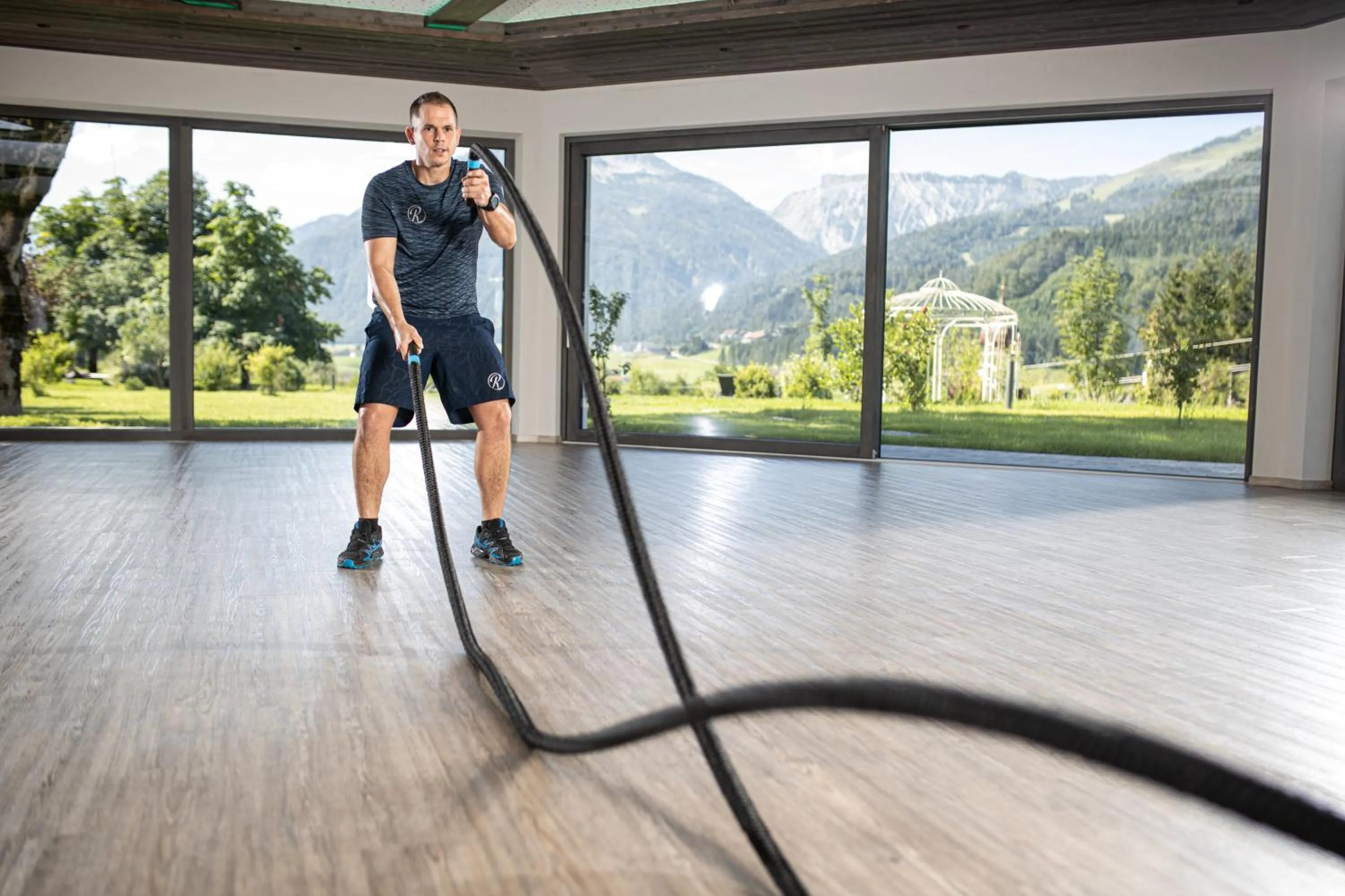 Fitness centre/facilities in Natur- und Aktivresort Reiterhof