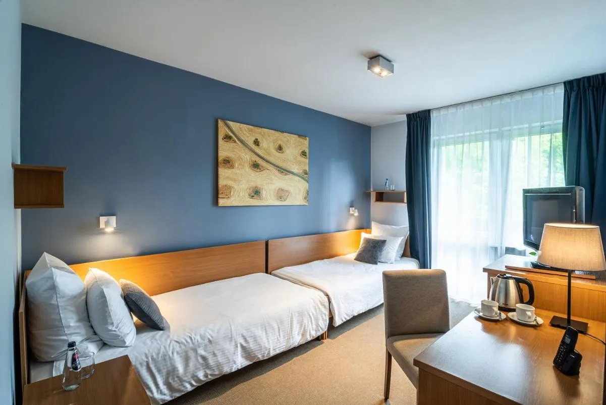 Bed in Hotel Nawigator Szczawnica
