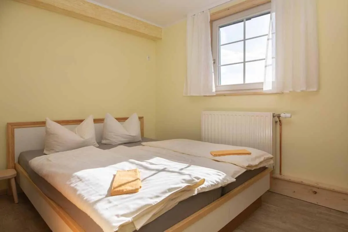 Bedroom, Bed in Hochwaldbaude
