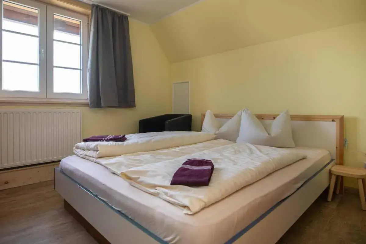 Bedroom, Bed in Hochwaldbaude Bedroom, Bed in Hochwaldbaude