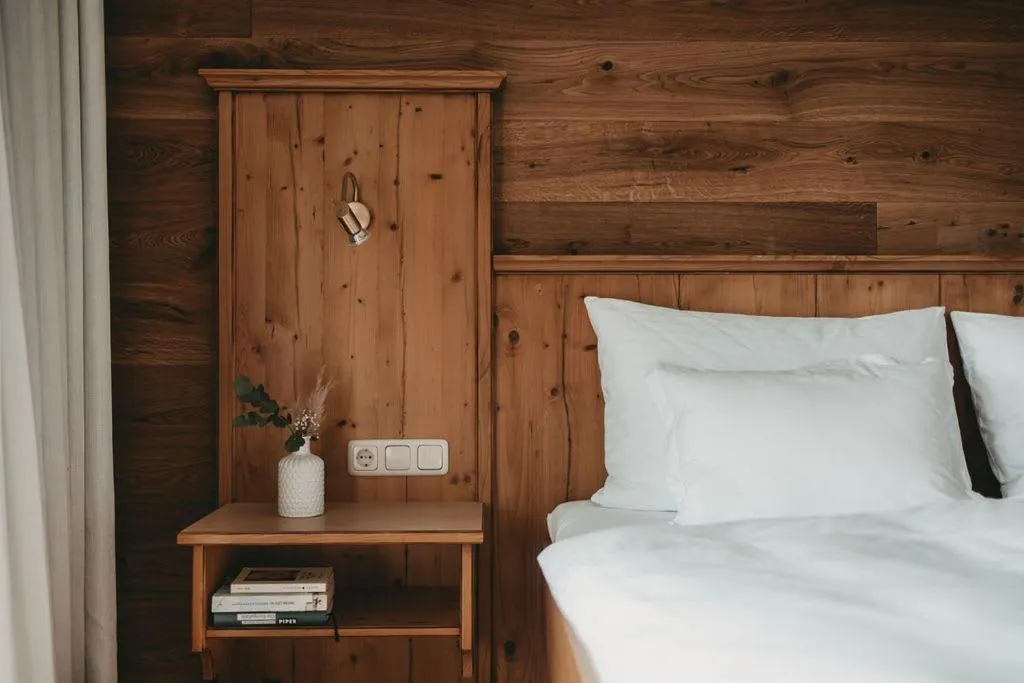 Bed in Hotel Rosenhof Murau