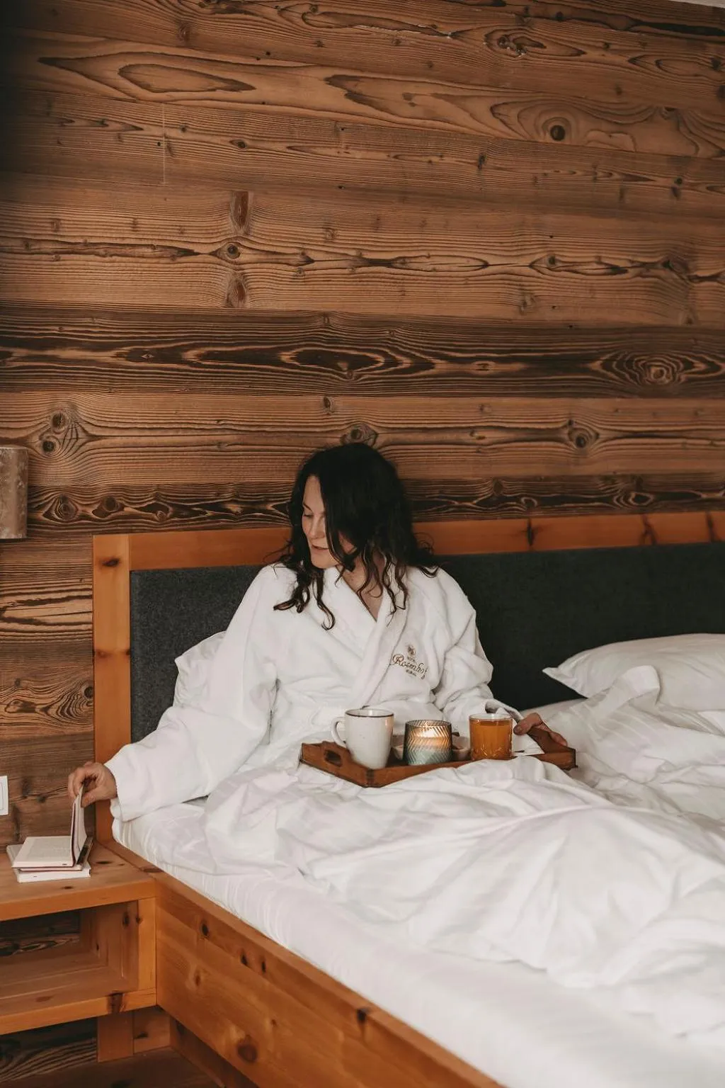 Bed in Hotel Rosenhof Murau