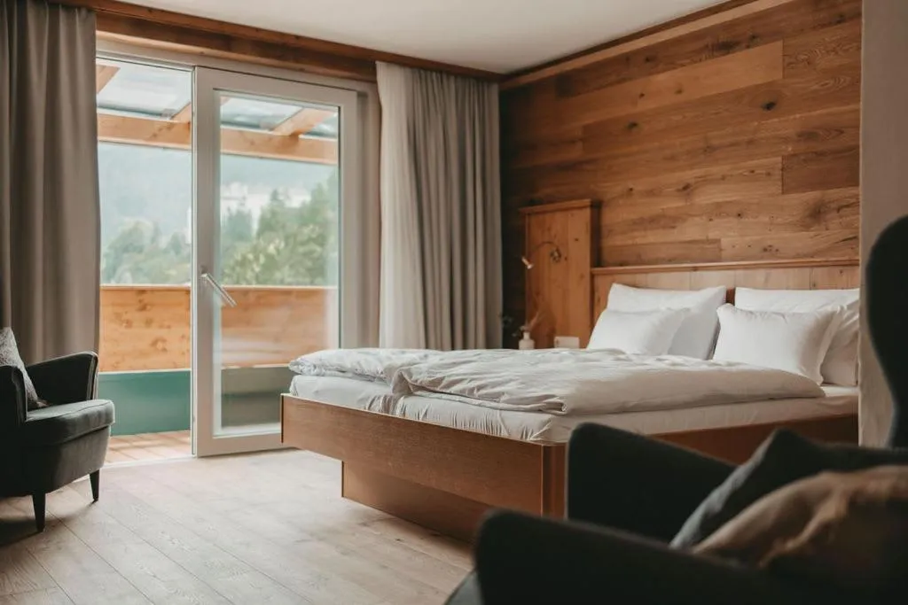 Bed in Hotel Rosenhof Murau