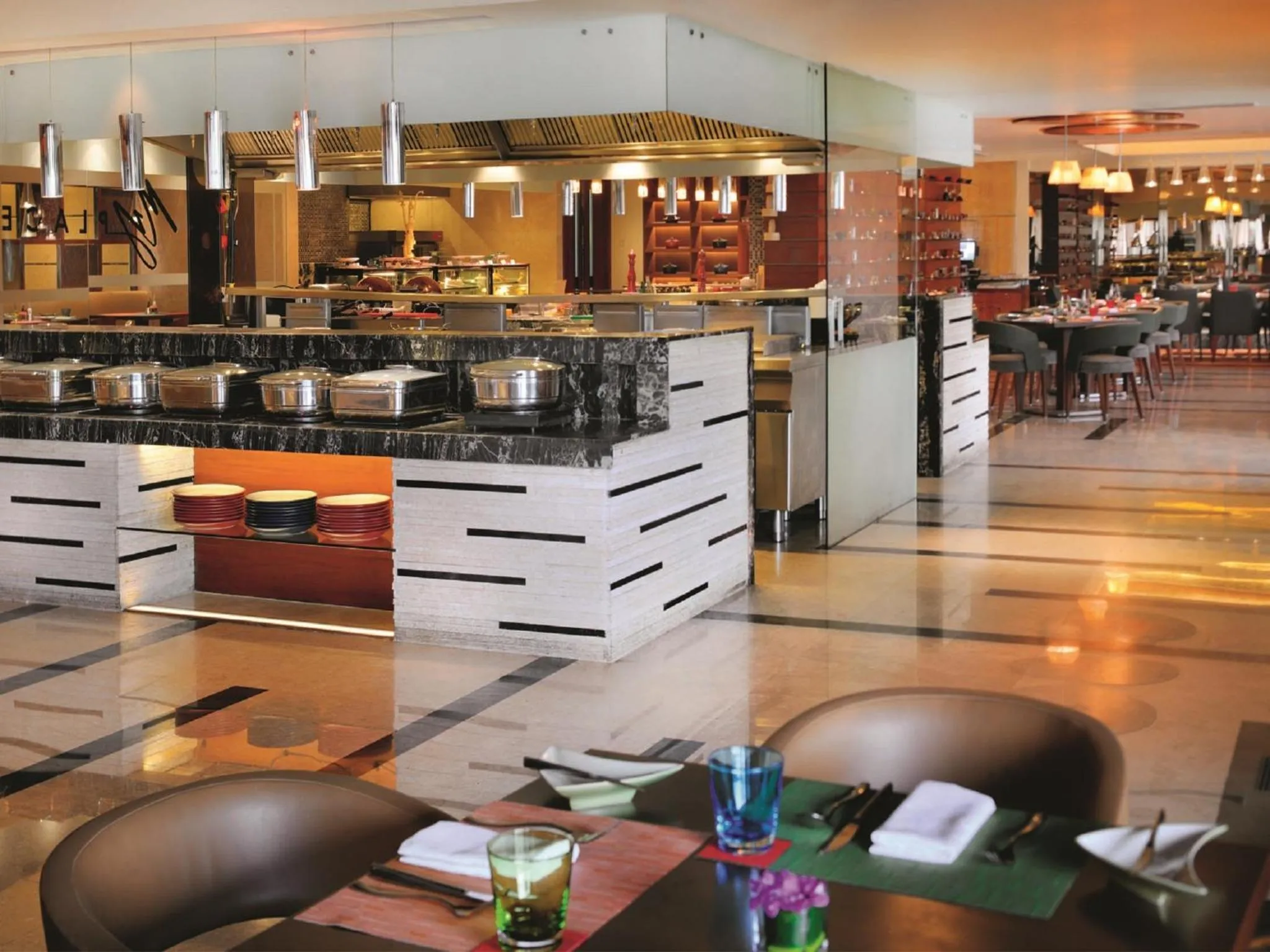 Restaurant/places to eat in Gokulam Grand Hotel & Spa Bangalore