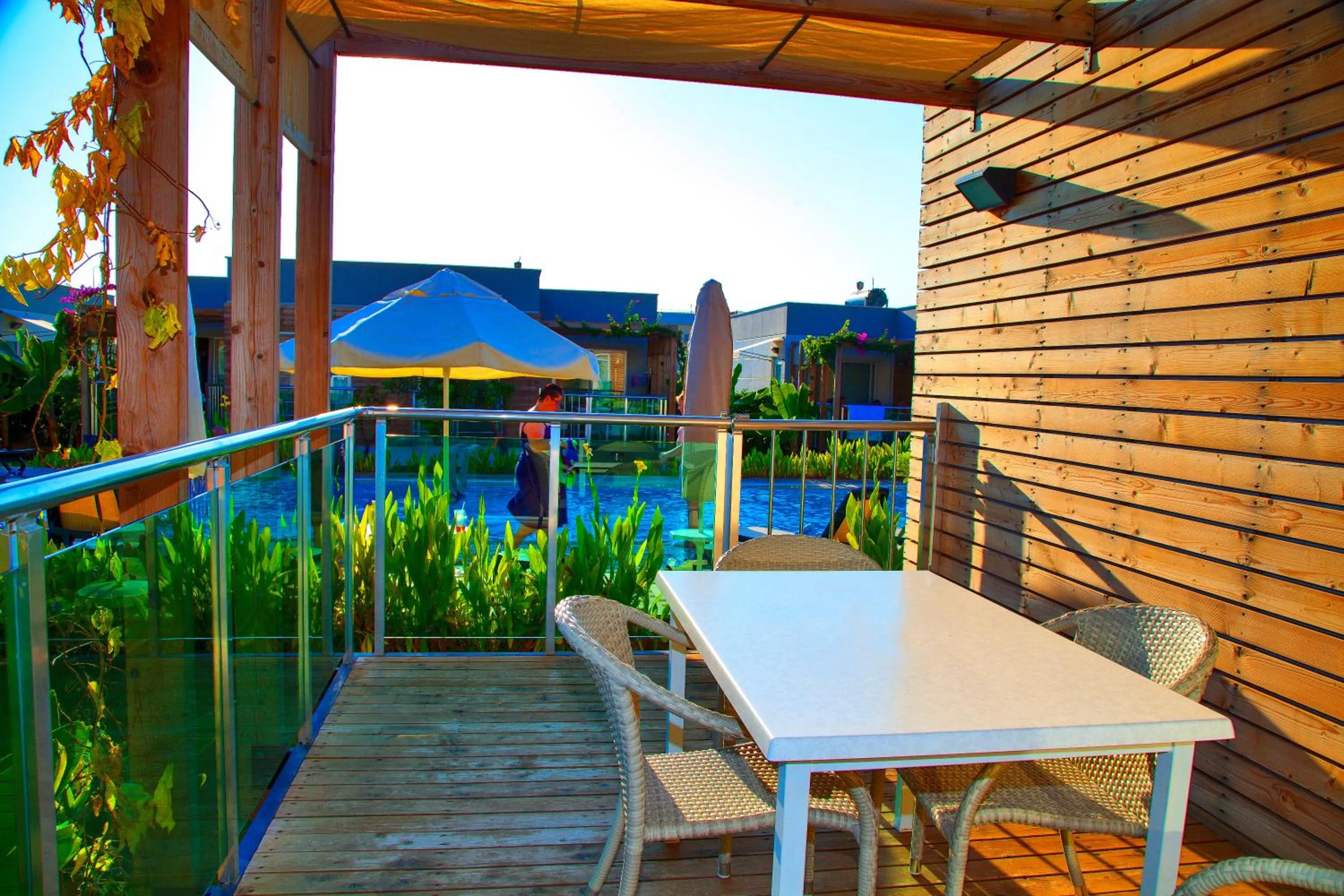Balcony/Terrace in Green Garden Resort & Spa Hotel