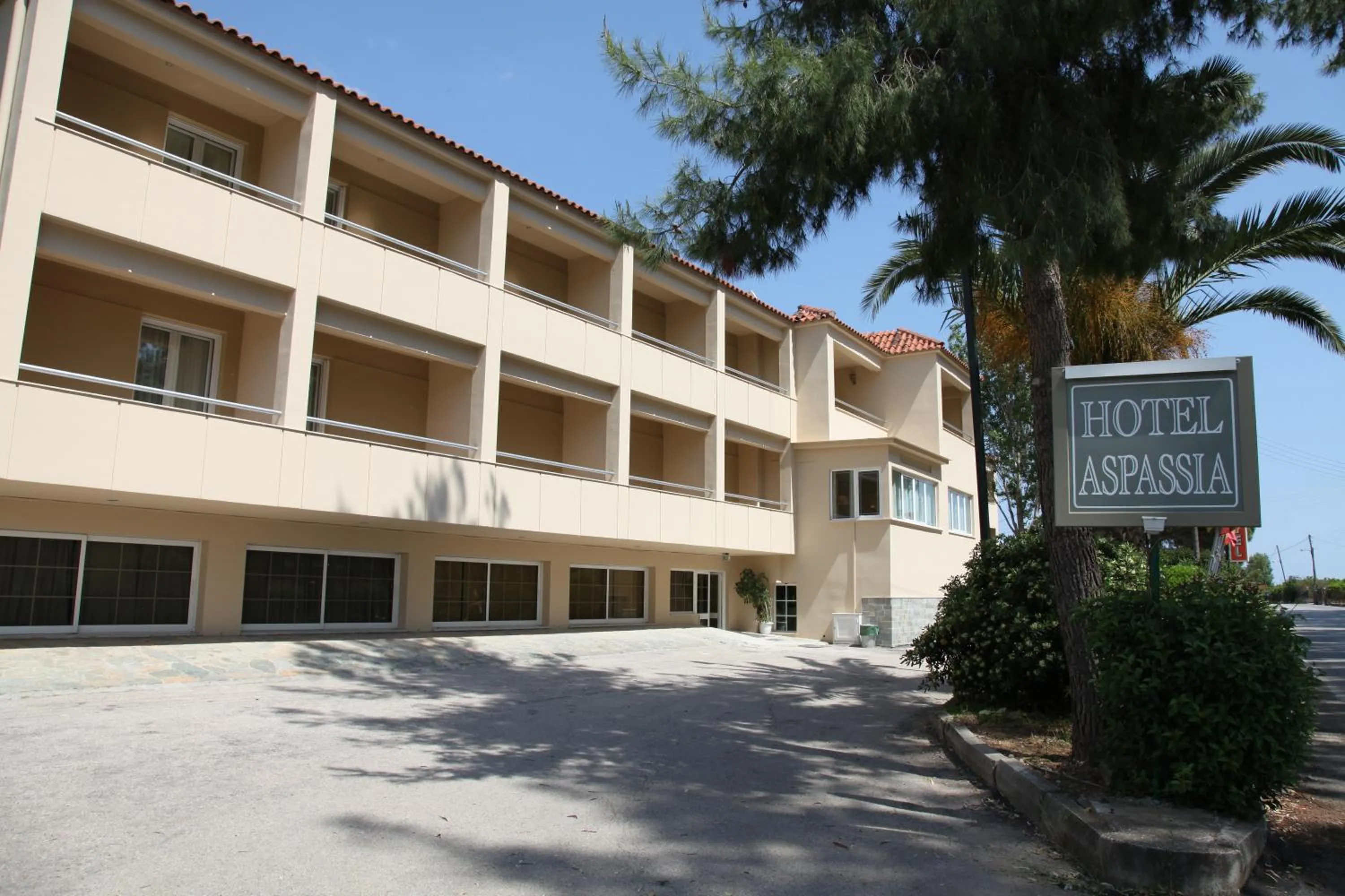 Property building in Hotel Aspassia