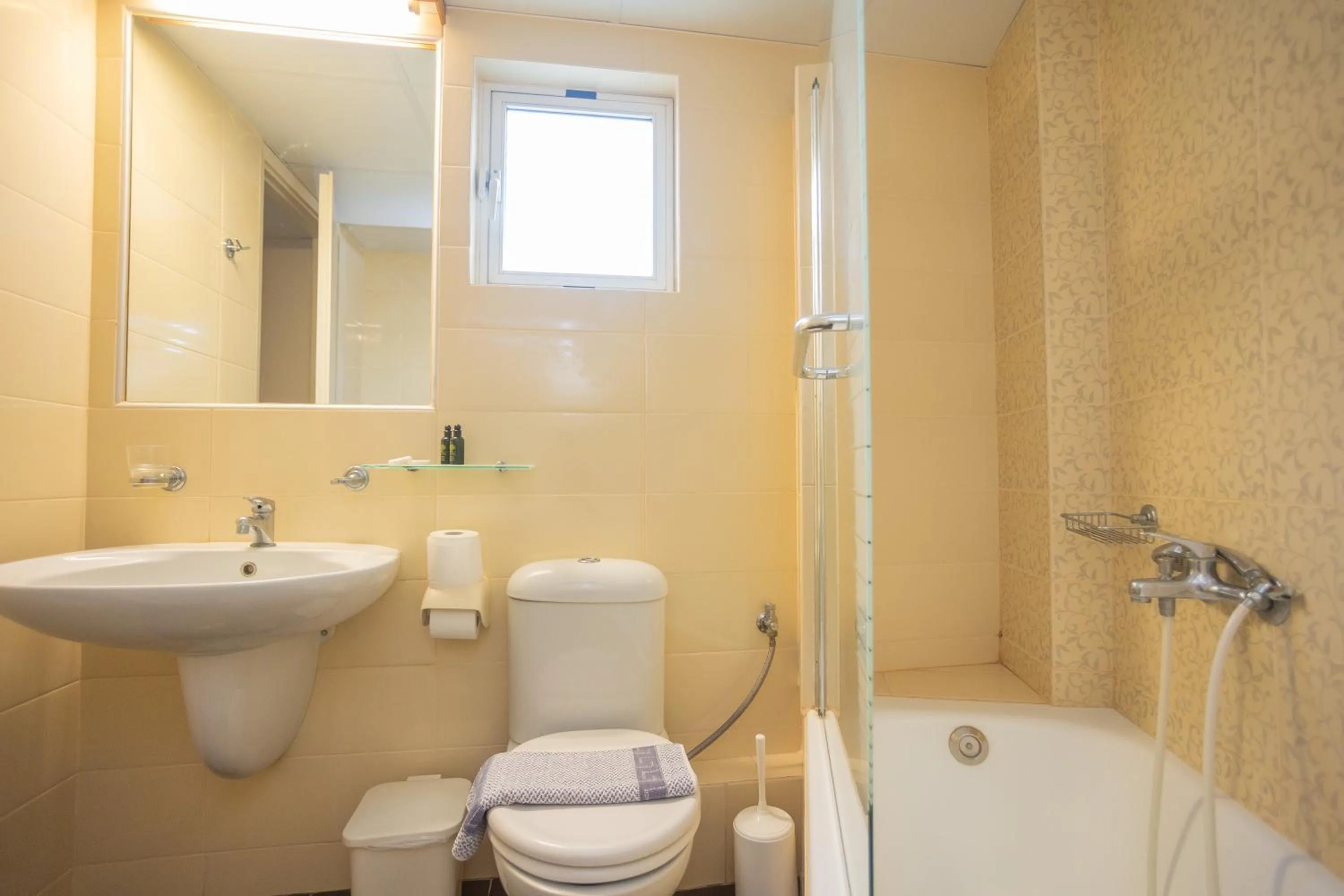 Toilet in Hotel Aspassia